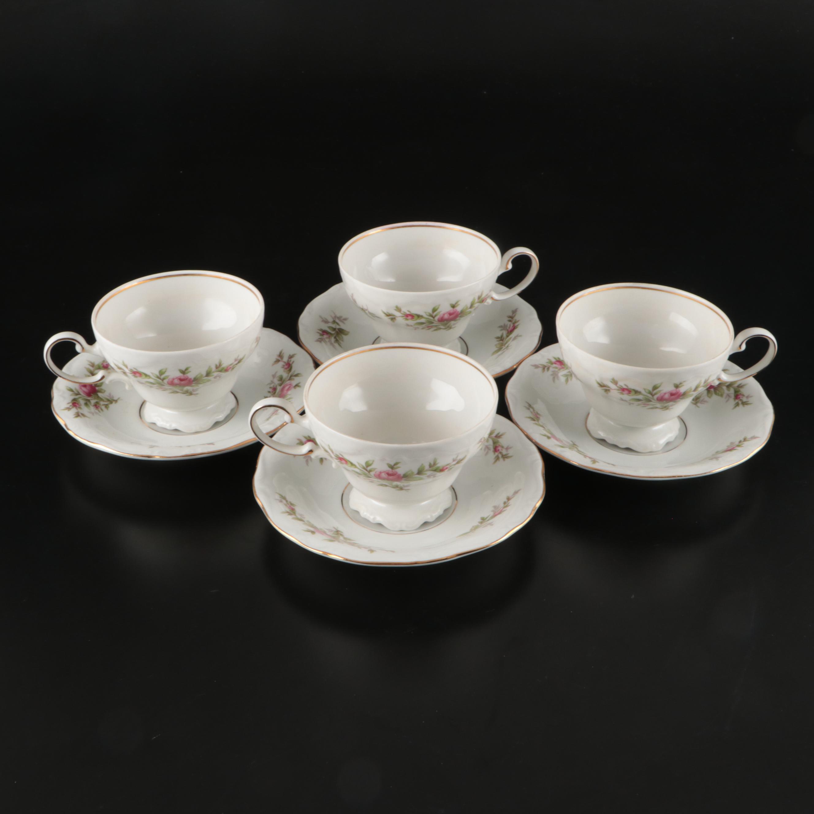 Johann Haviland "Moss Rose" Porcelain Tableware