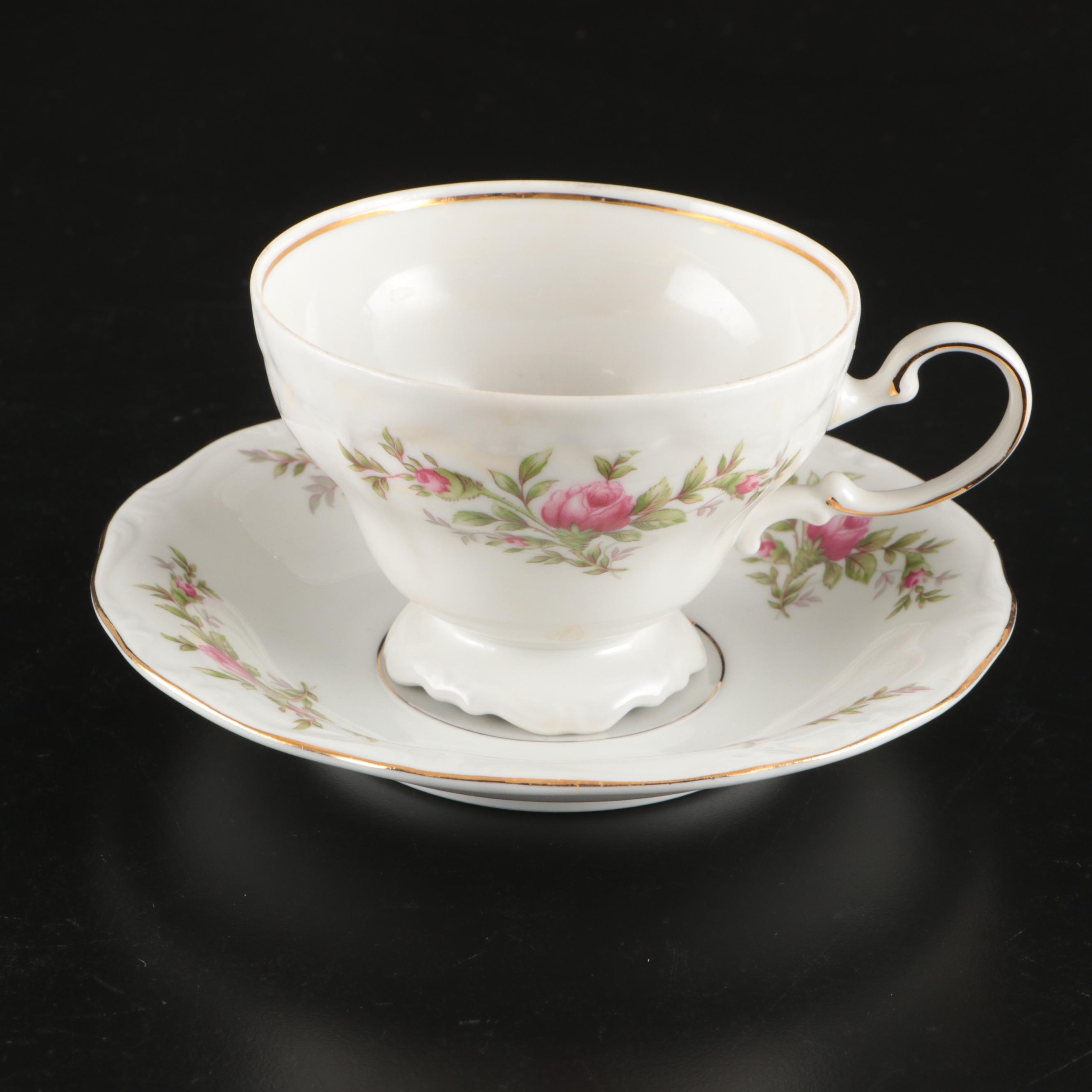 Johann Haviland "Moss Rose" Porcelain Tableware