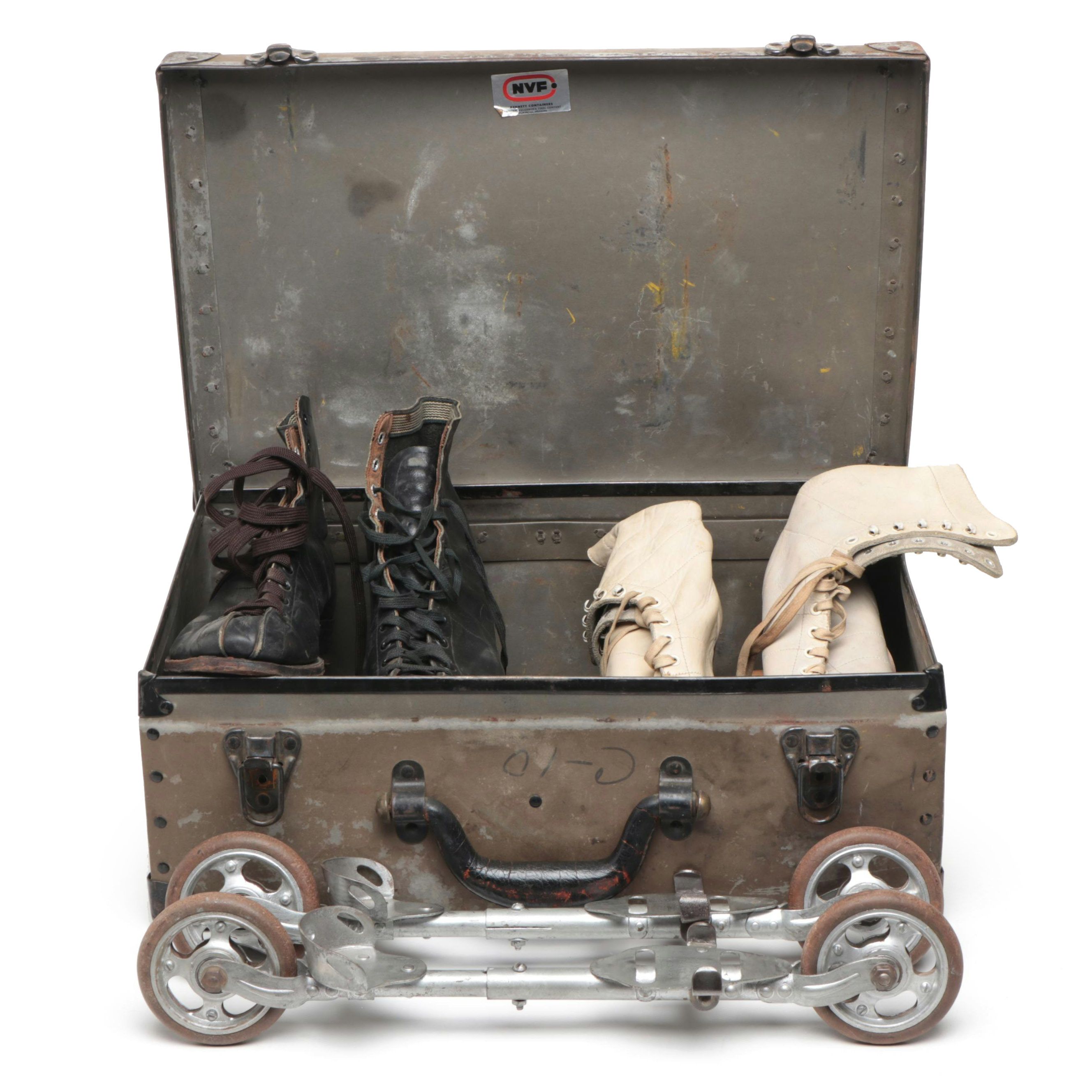 Sears, Ware Bros, and More Roller Skates, Mid to Late 20th Century