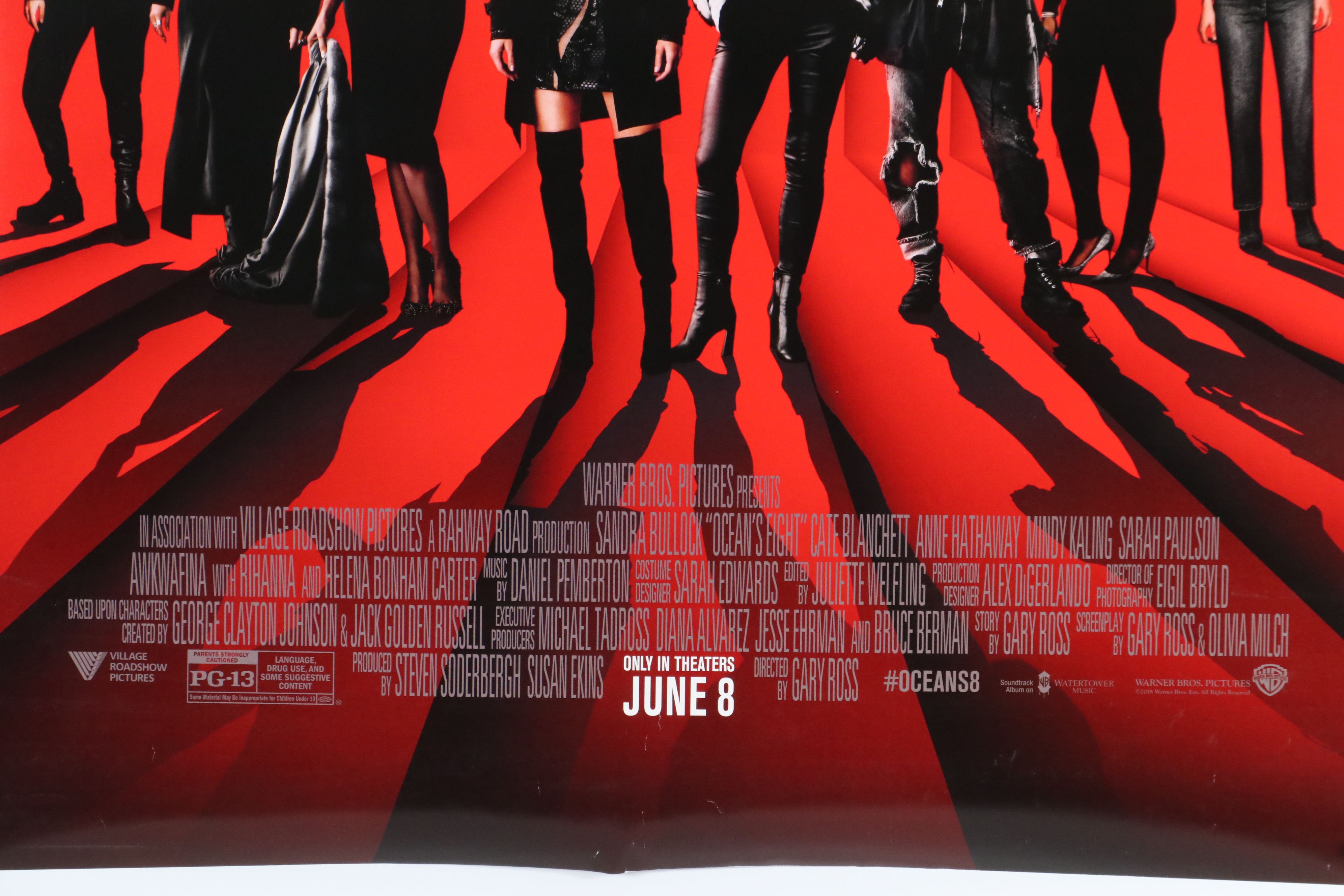 "Oceans 8," "Trainwreck," and Other Theatrical Movie Release Posters