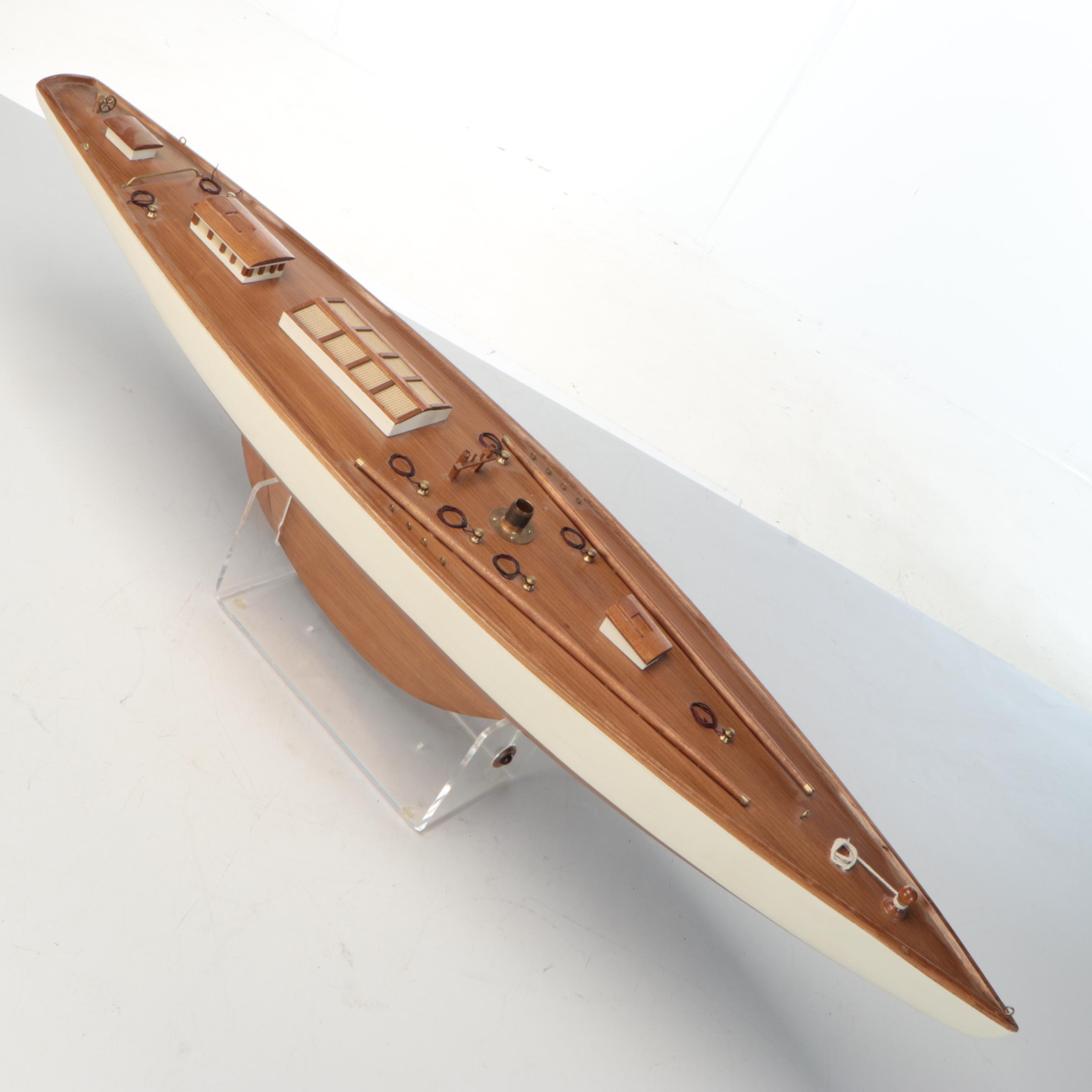 Scale Model Sailing Boat