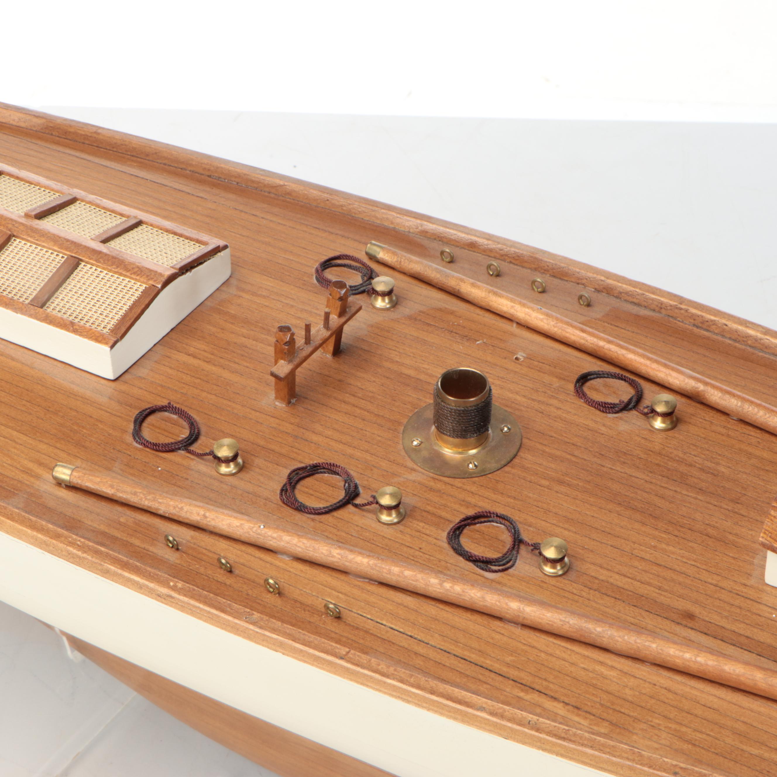 Scale Model Sailing Boat