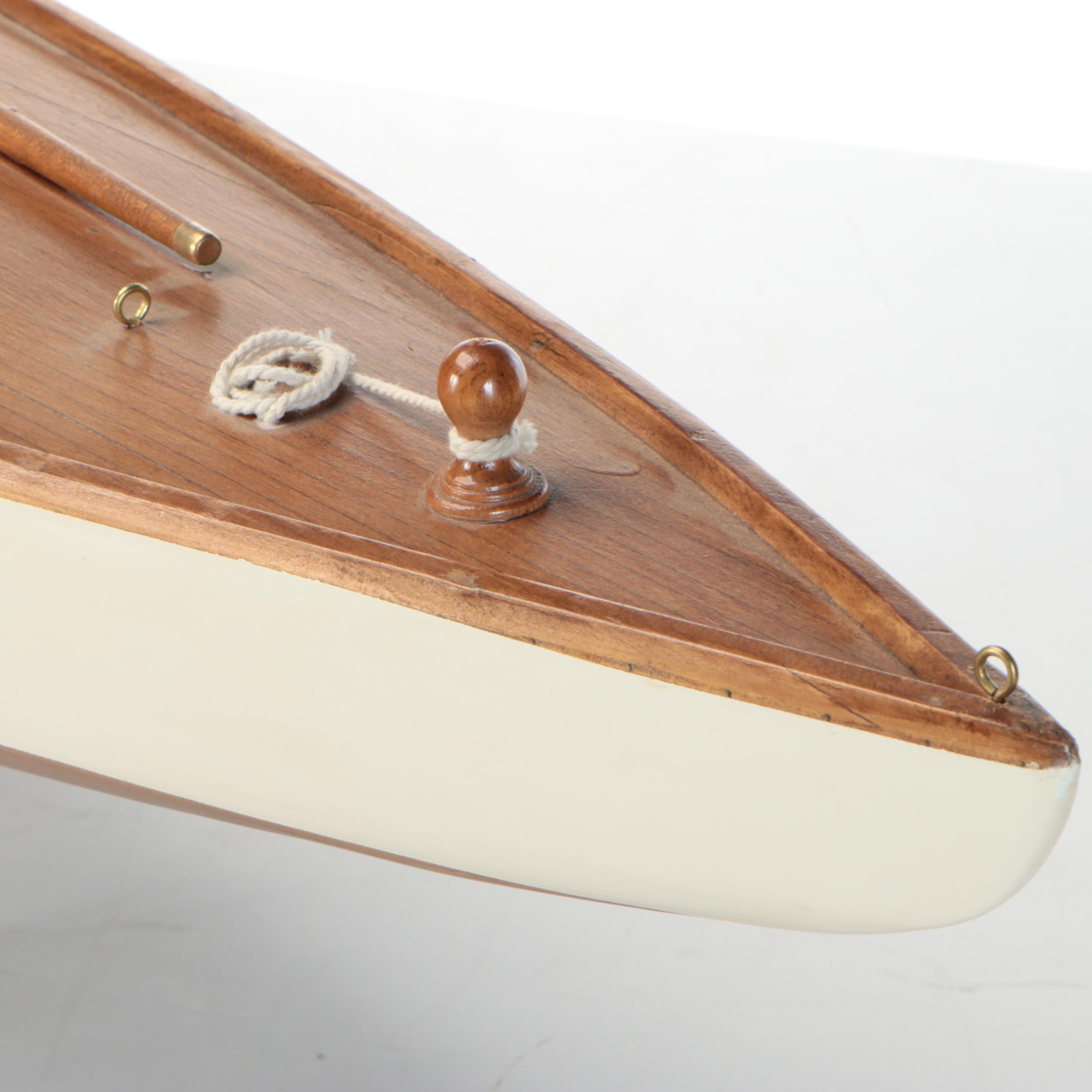 Scale Model Sailing Boat