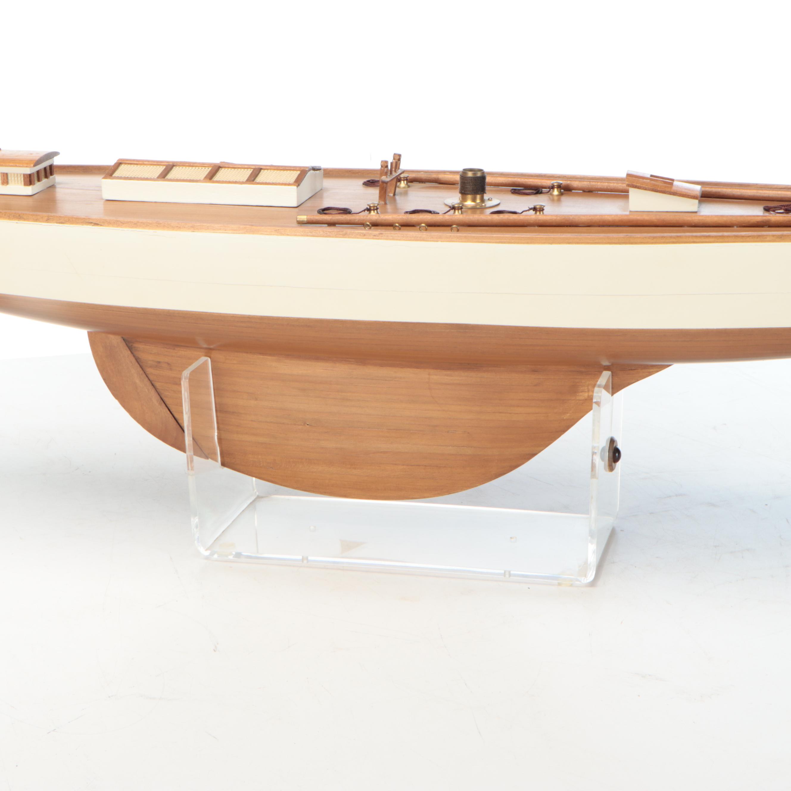 Scale Model Sailing Boat