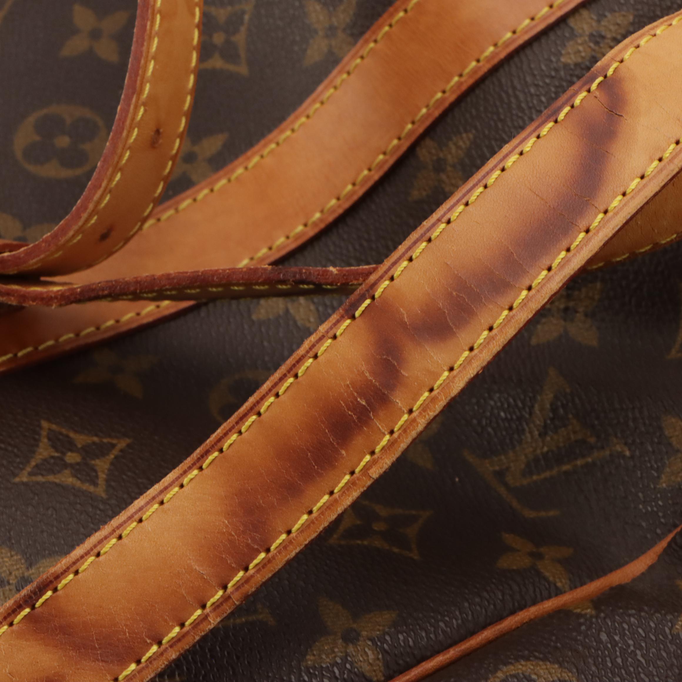 Louis Vuitton Keepall 50 Bandoulière Two-Way Bag in Monogram Canvas and Leather