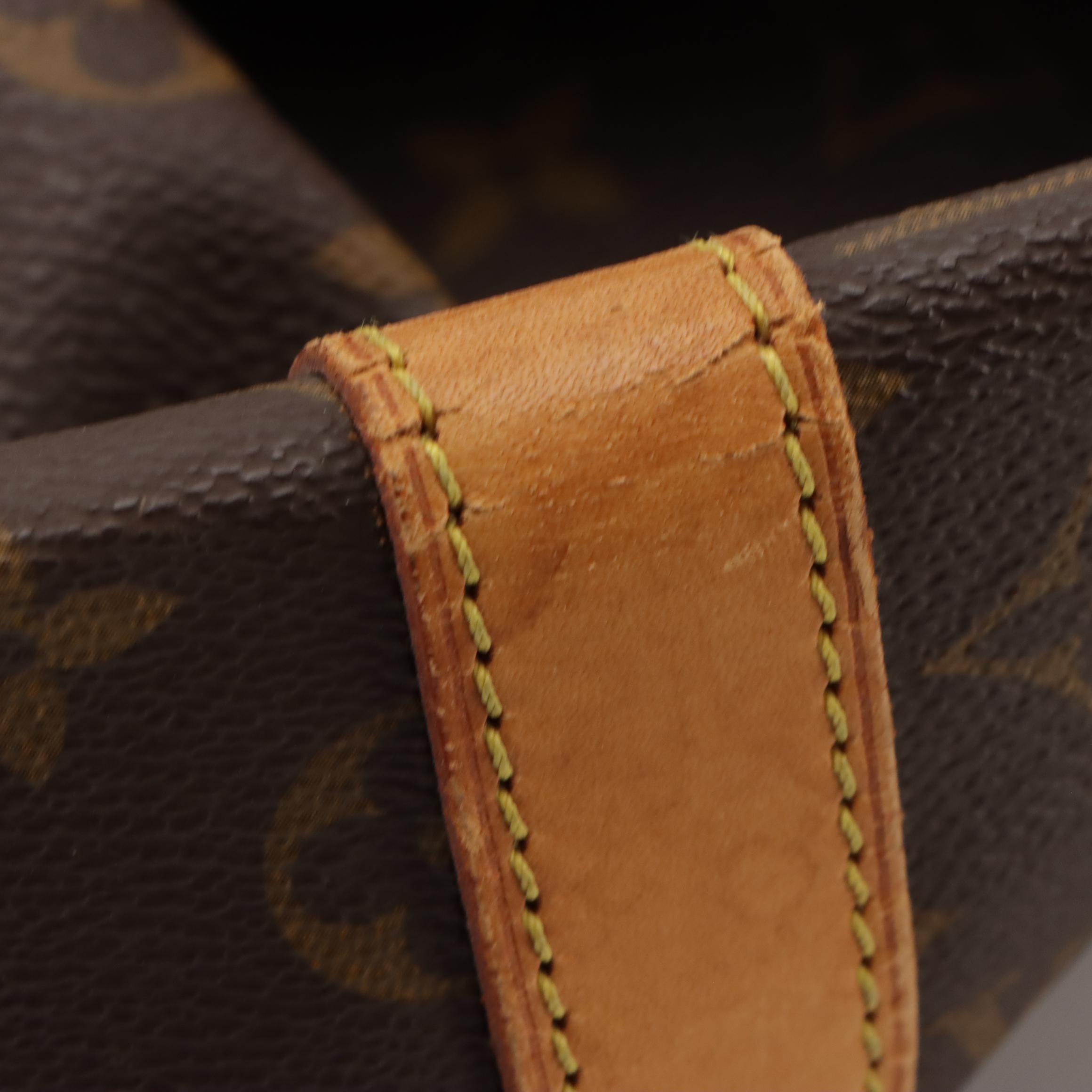 Louis Vuitton Keepall 50 Bandoulière Two-Way Bag in Monogram Canvas and Leather