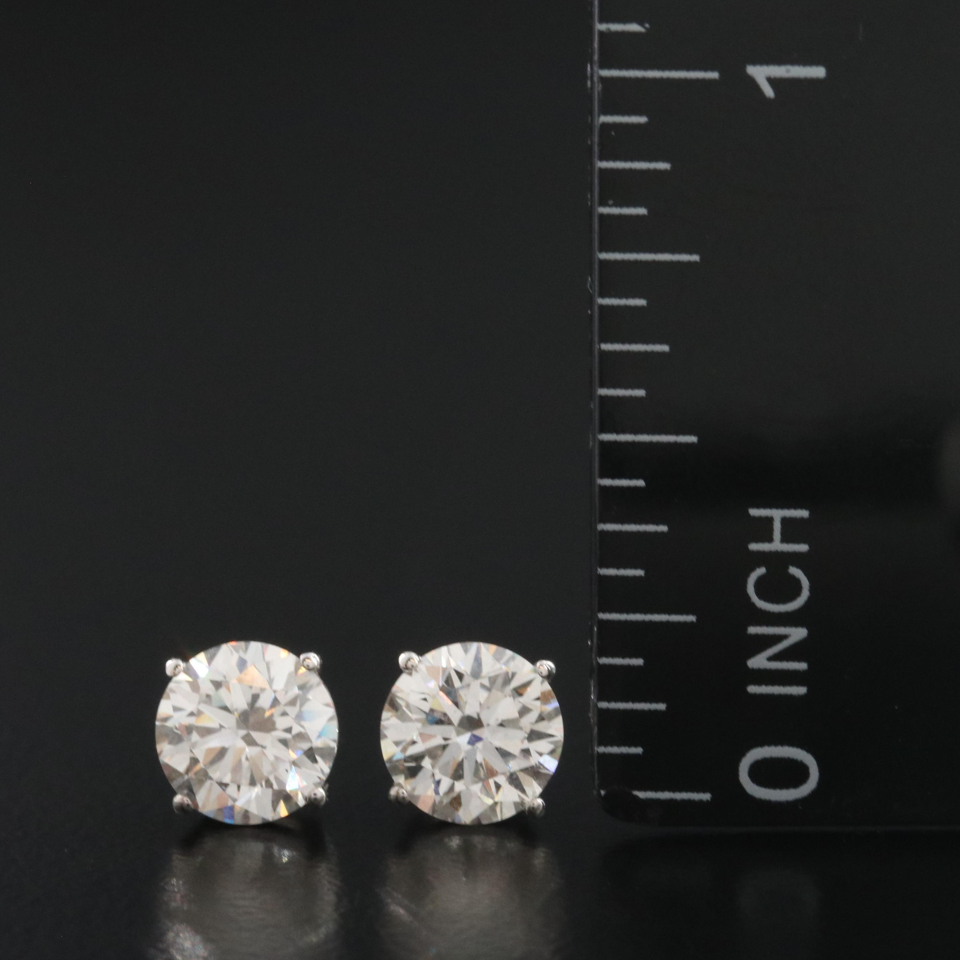 14K 1.90 CTW Lab Grown Diamond Solitaire Earrings