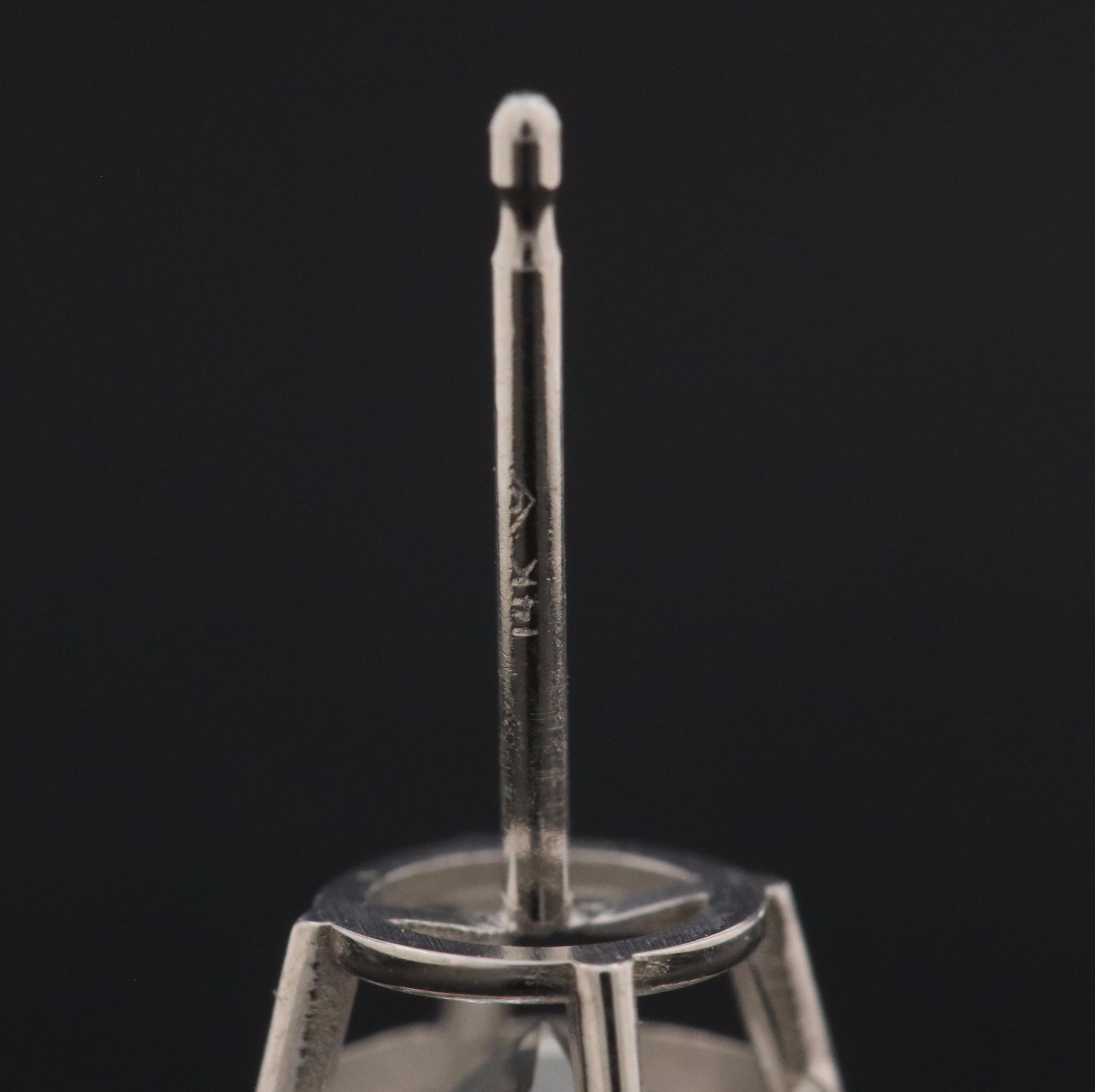 14K 1.90 CTW Lab Grown Diamond Solitaire Earrings