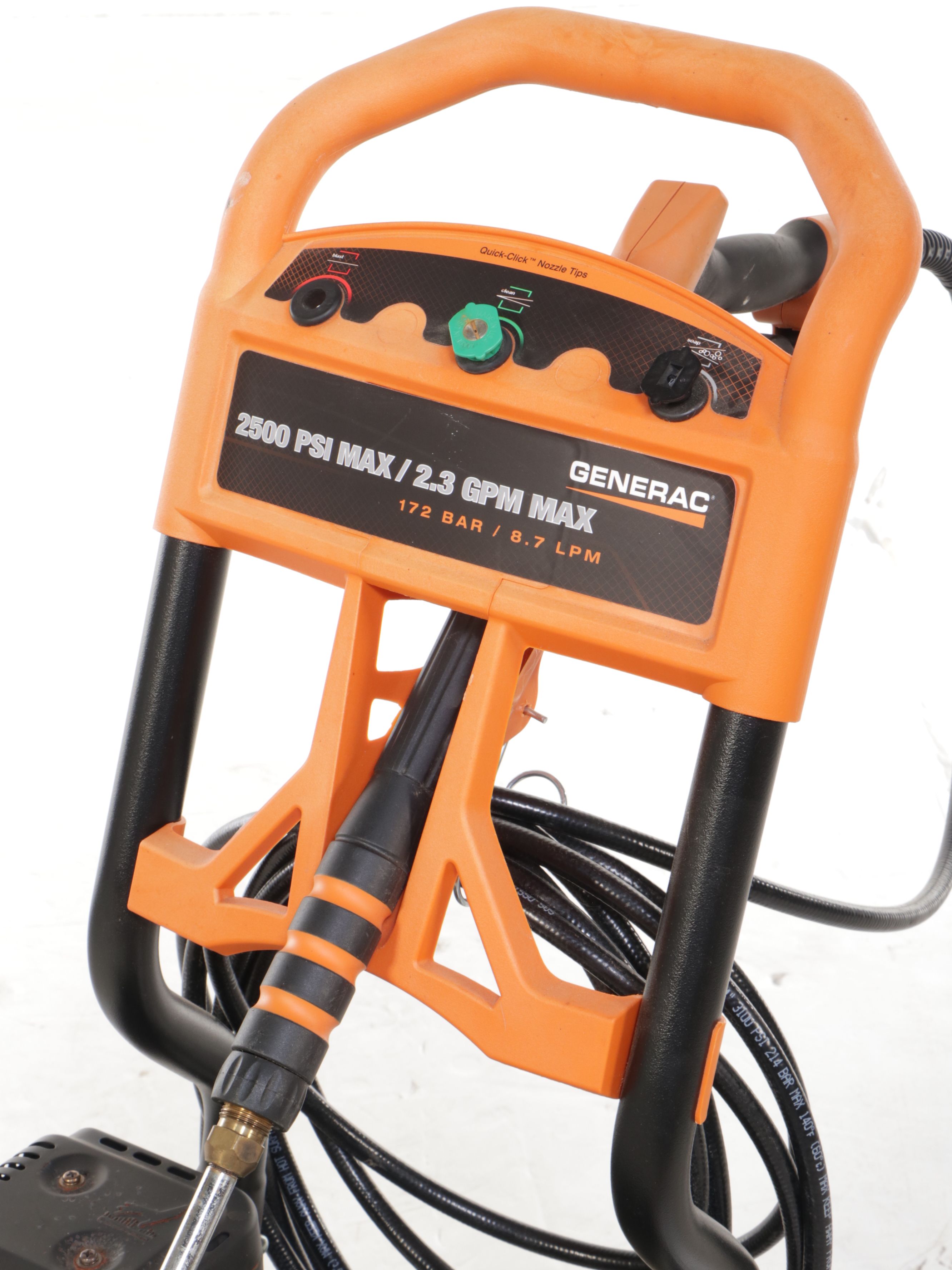 Generac 2.4 Gallon Gas Powered Pressure Washer