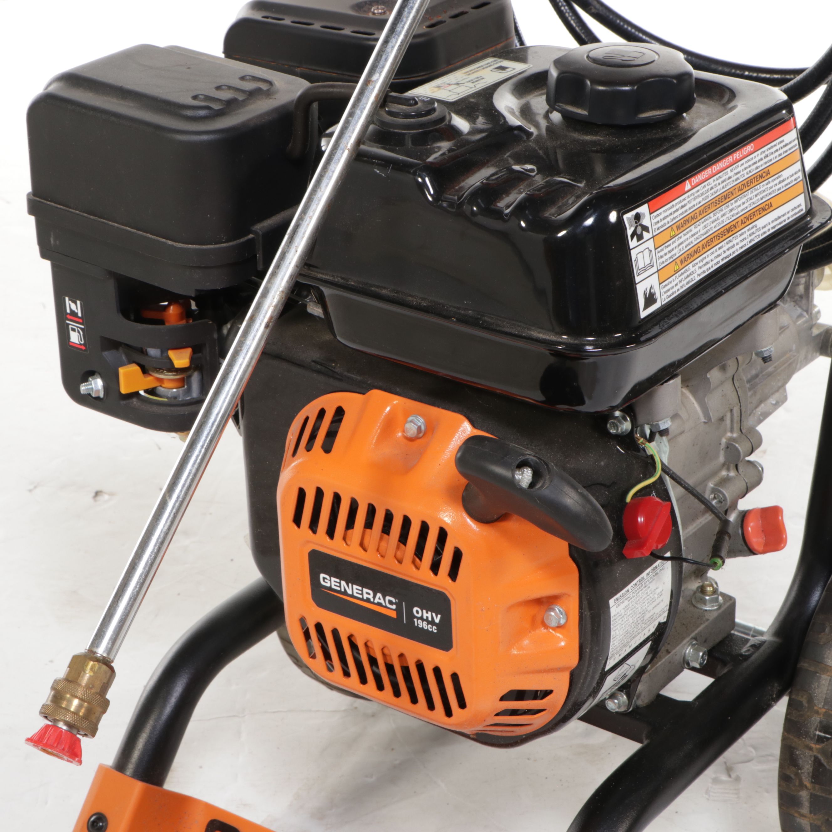 Generac 2.4 Gallon Gas Powered Pressure Washer