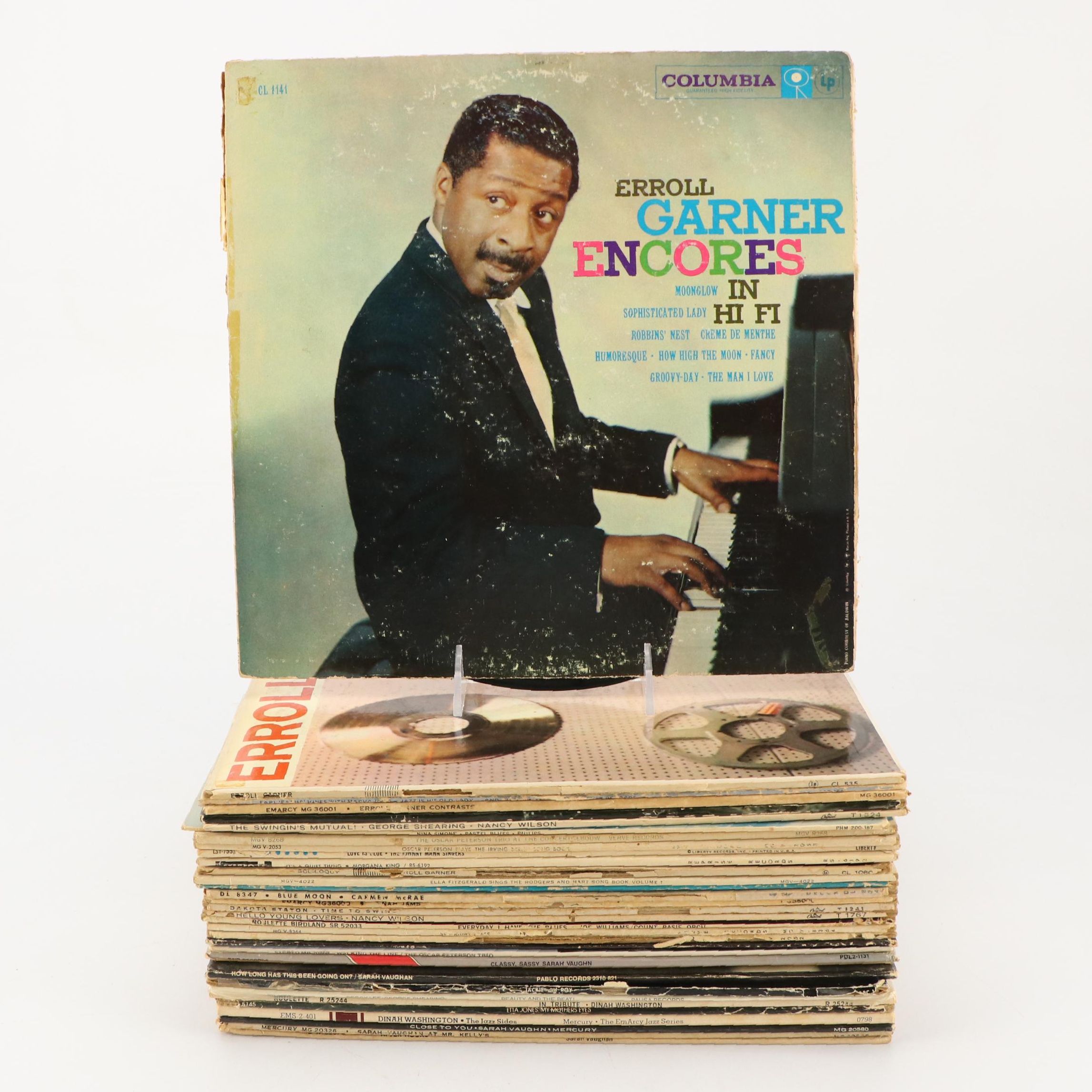 Carmen McRae, Nina Simone, Ella Fitzgerald, and More Vinyl Record Albums