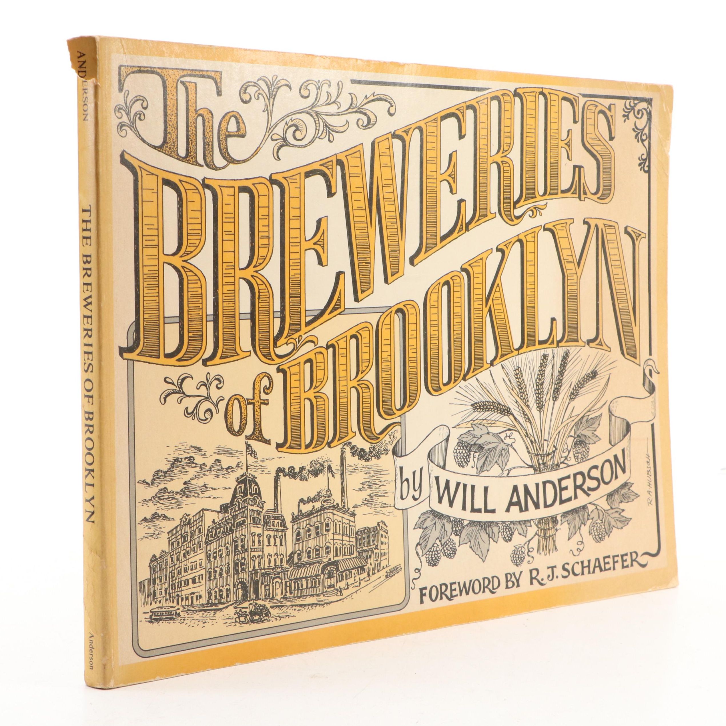 Signed Limited Edition "The Breweries of Brooklyn" by Will Anderson, 1976
