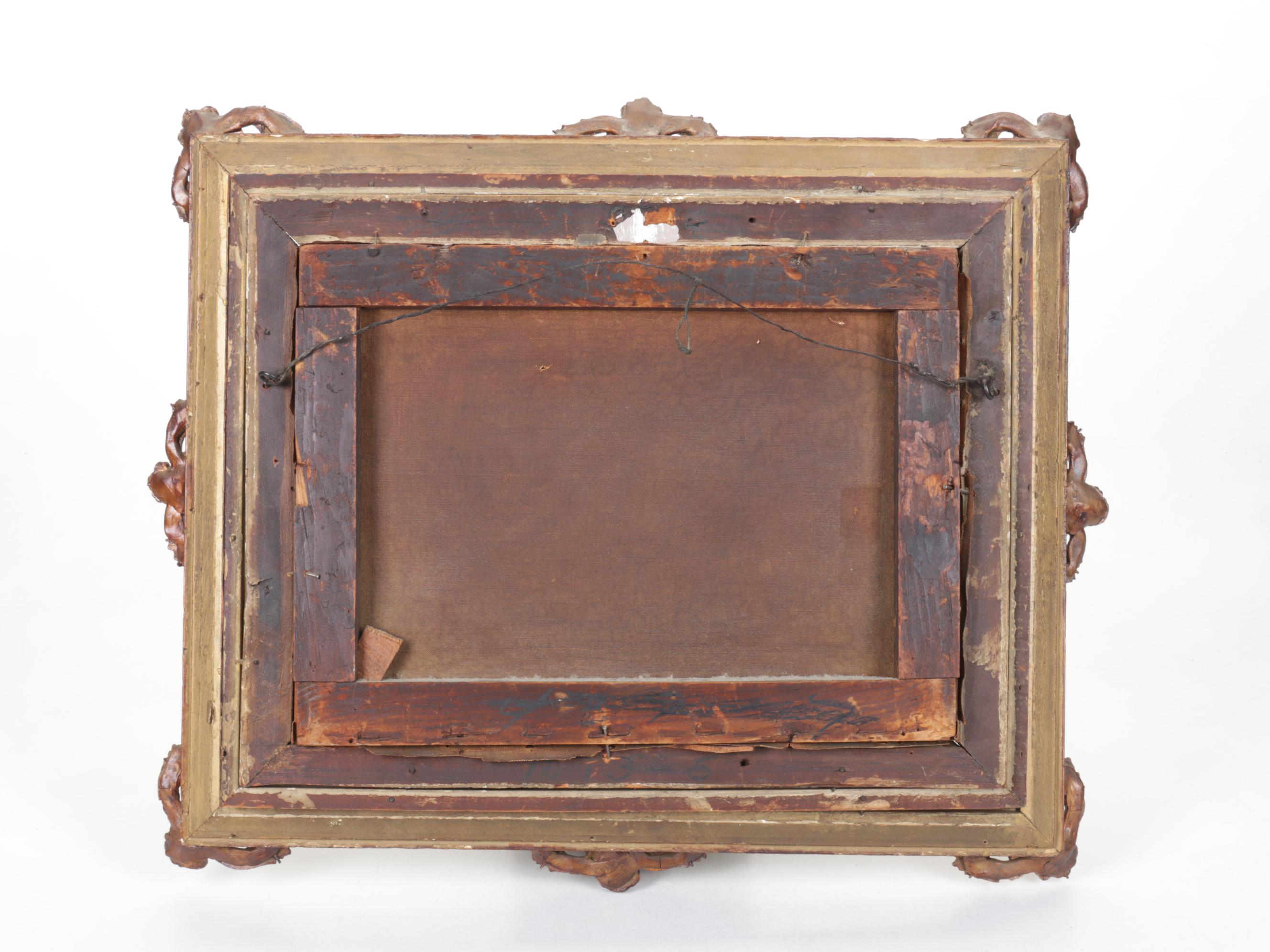 Pastoral Watermill Landscape Oil Painting, 1882