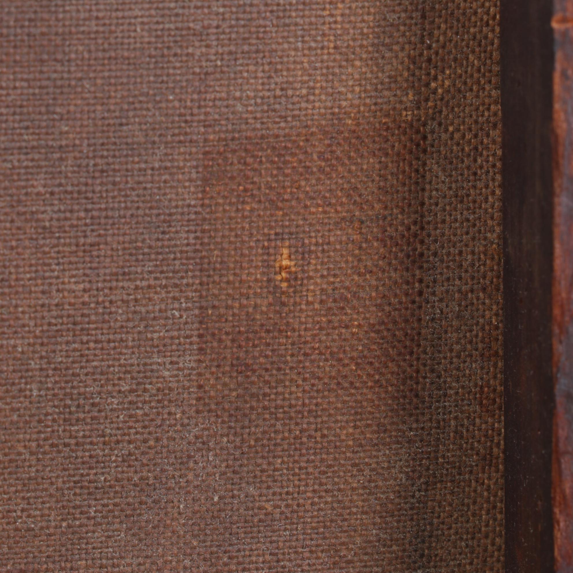 Pastoral Watermill Landscape Oil Painting, 1882