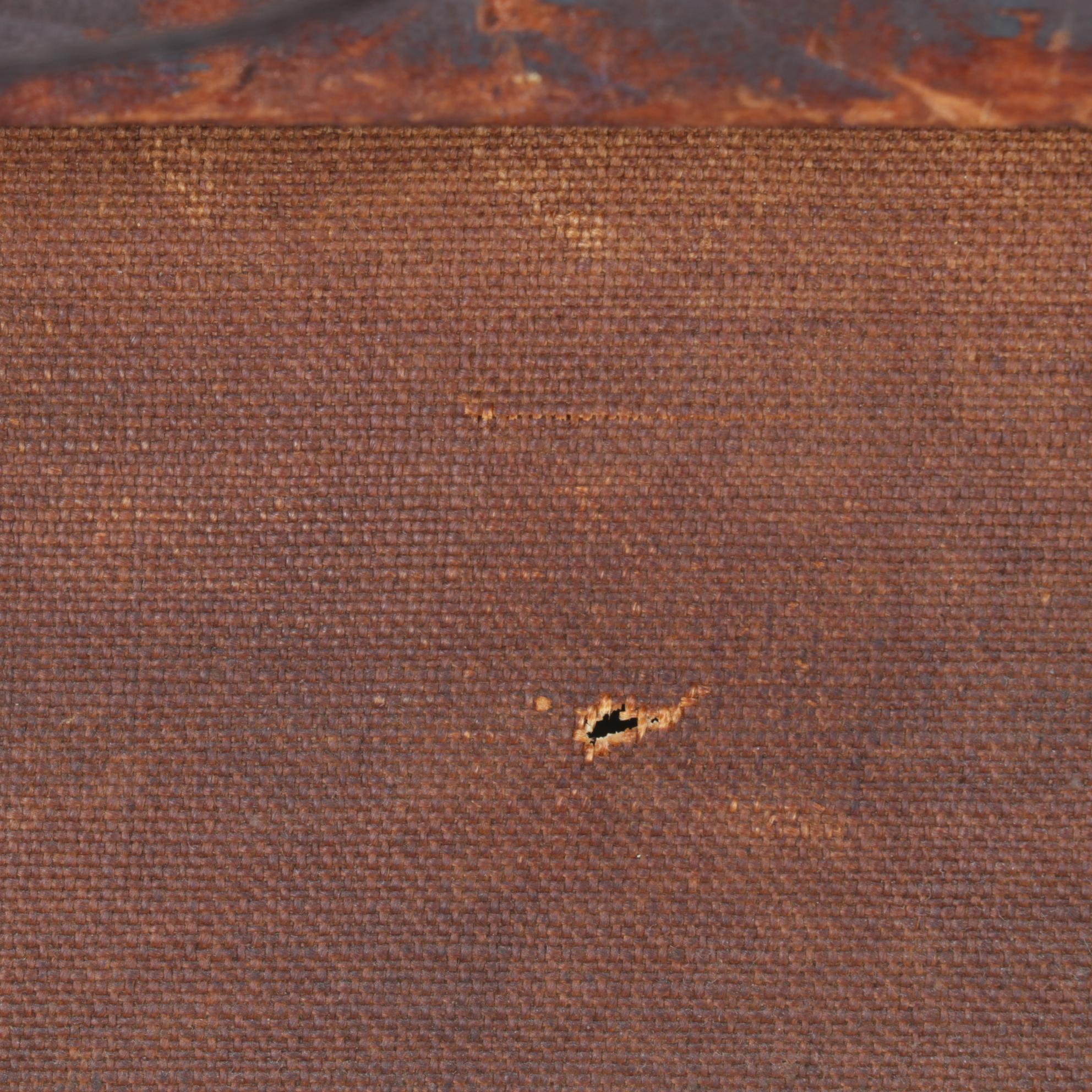 Pastoral Watermill Landscape Oil Painting, 1882