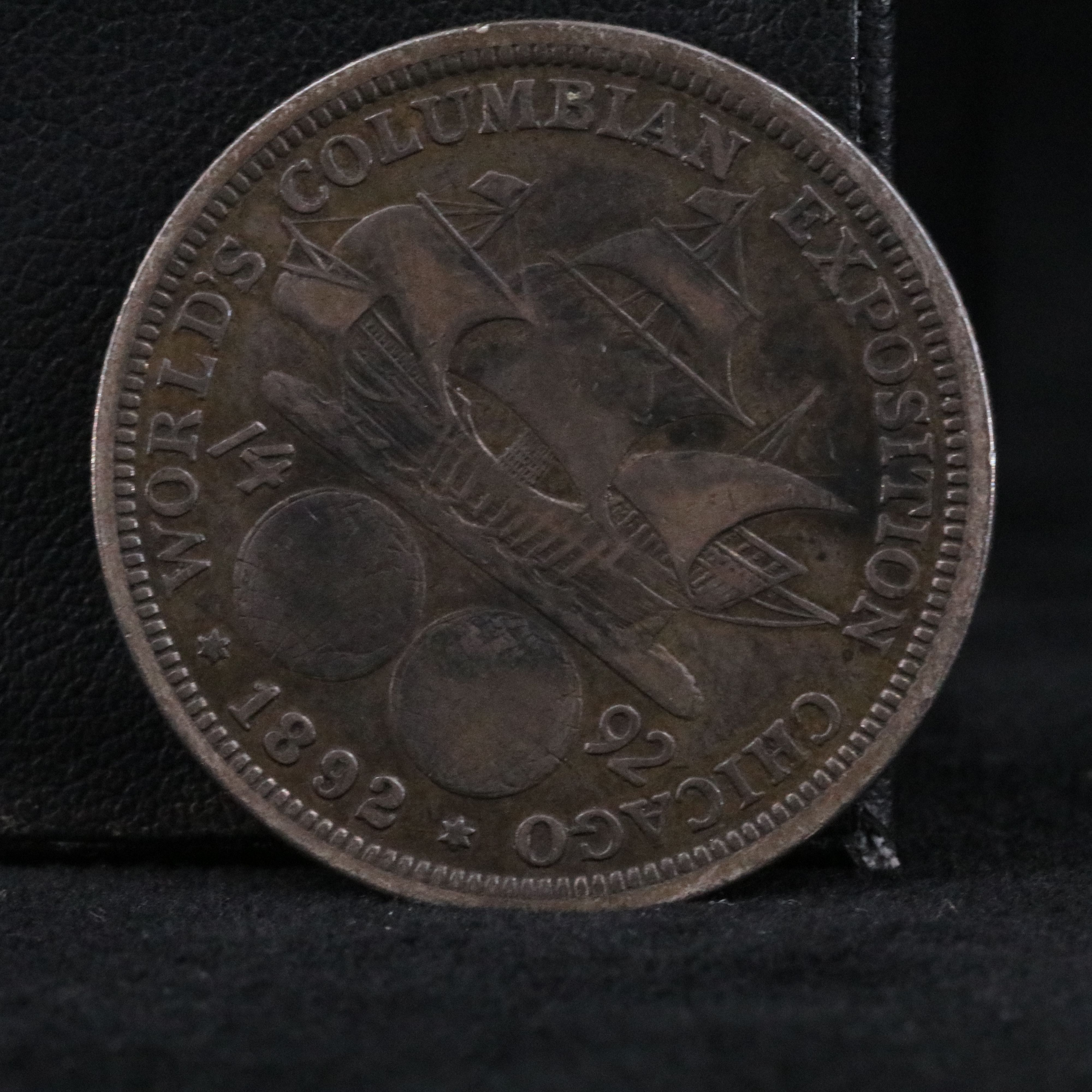 Three Columbian Exposition Commemorative Silver Half Dollars, 1890s