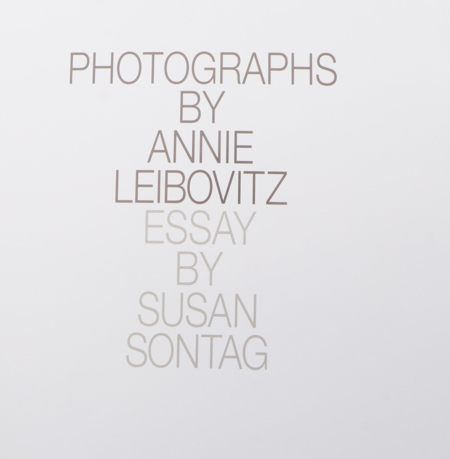 Signed First Paperback Edition "Women" by Annie Leibovitz and Susan Sontag