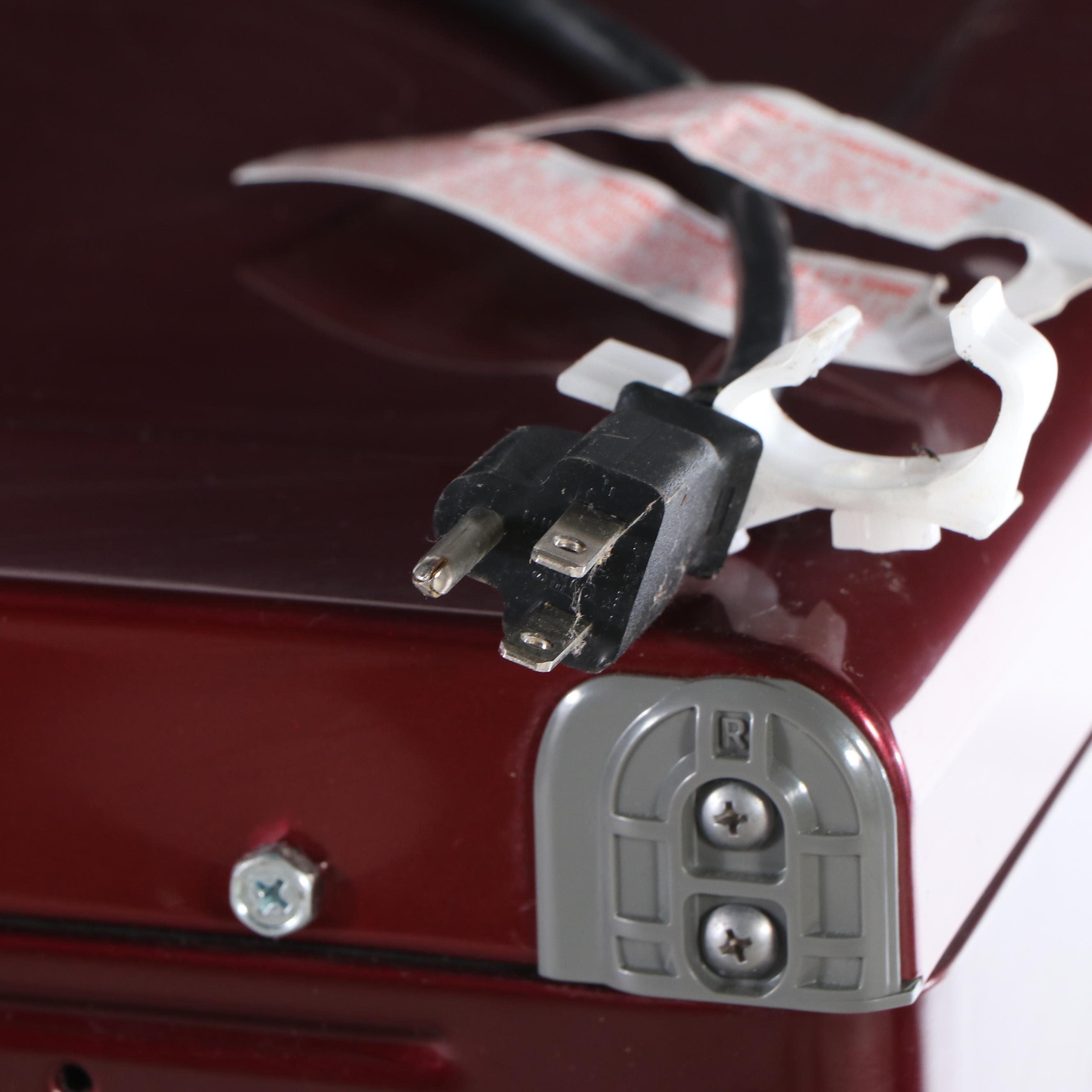 Samsung Merlot Red Front Load Washer and Dryer