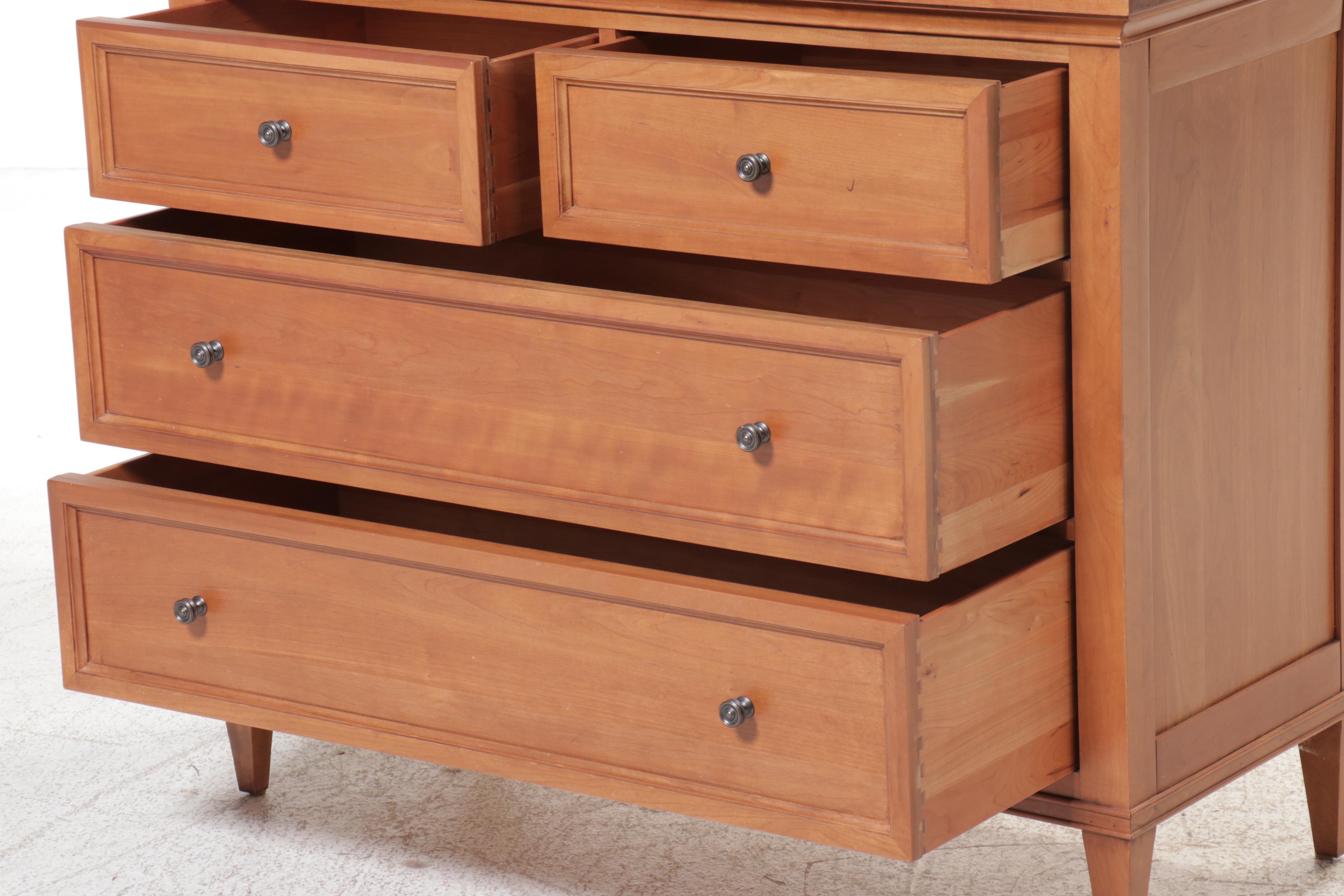 Ethan Allen "American Artisan" Maple Entertainment Armoire