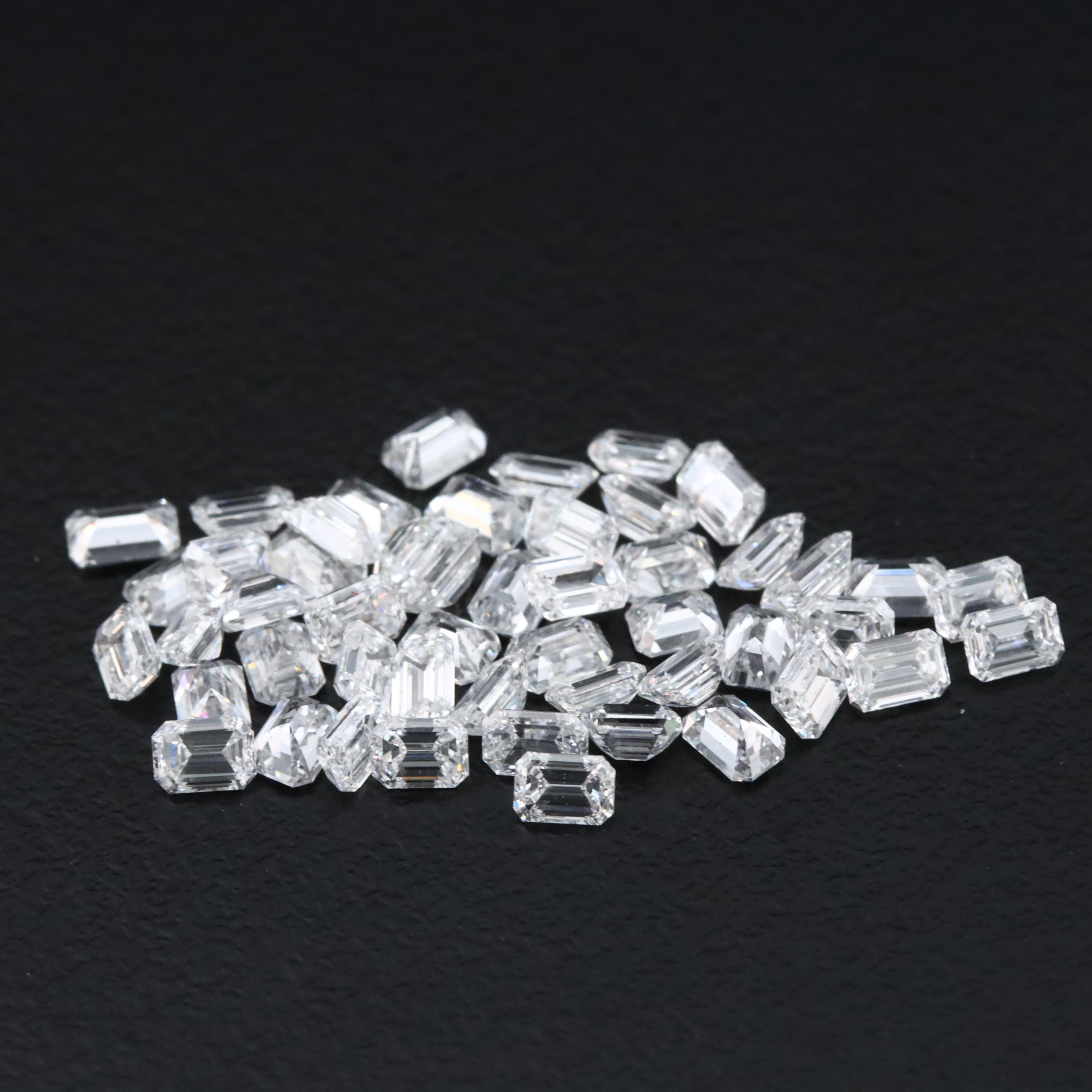 Loose 4.06 CTW Lab Grown Diamonds