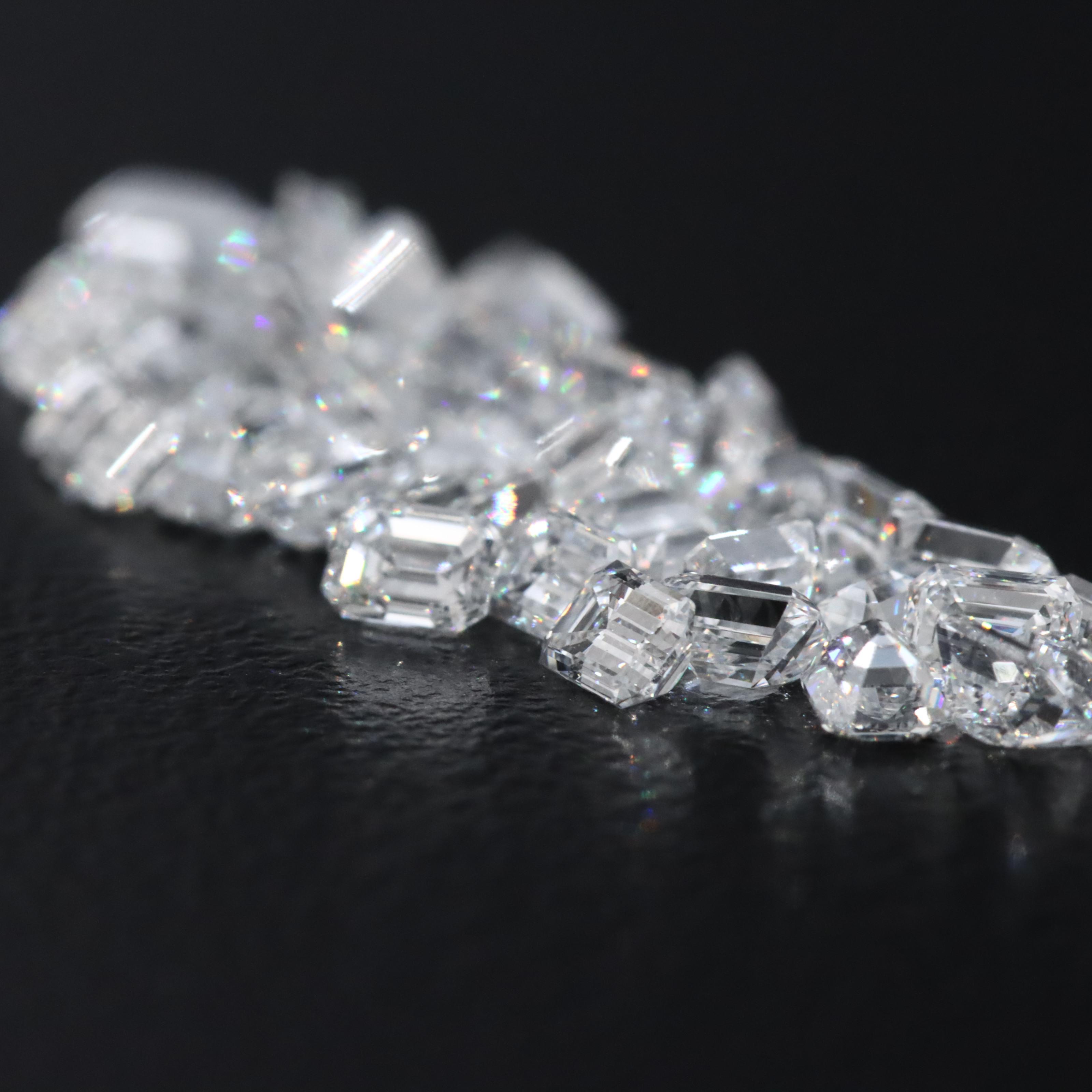 Loose 4.06 CTW Lab Grown Diamonds