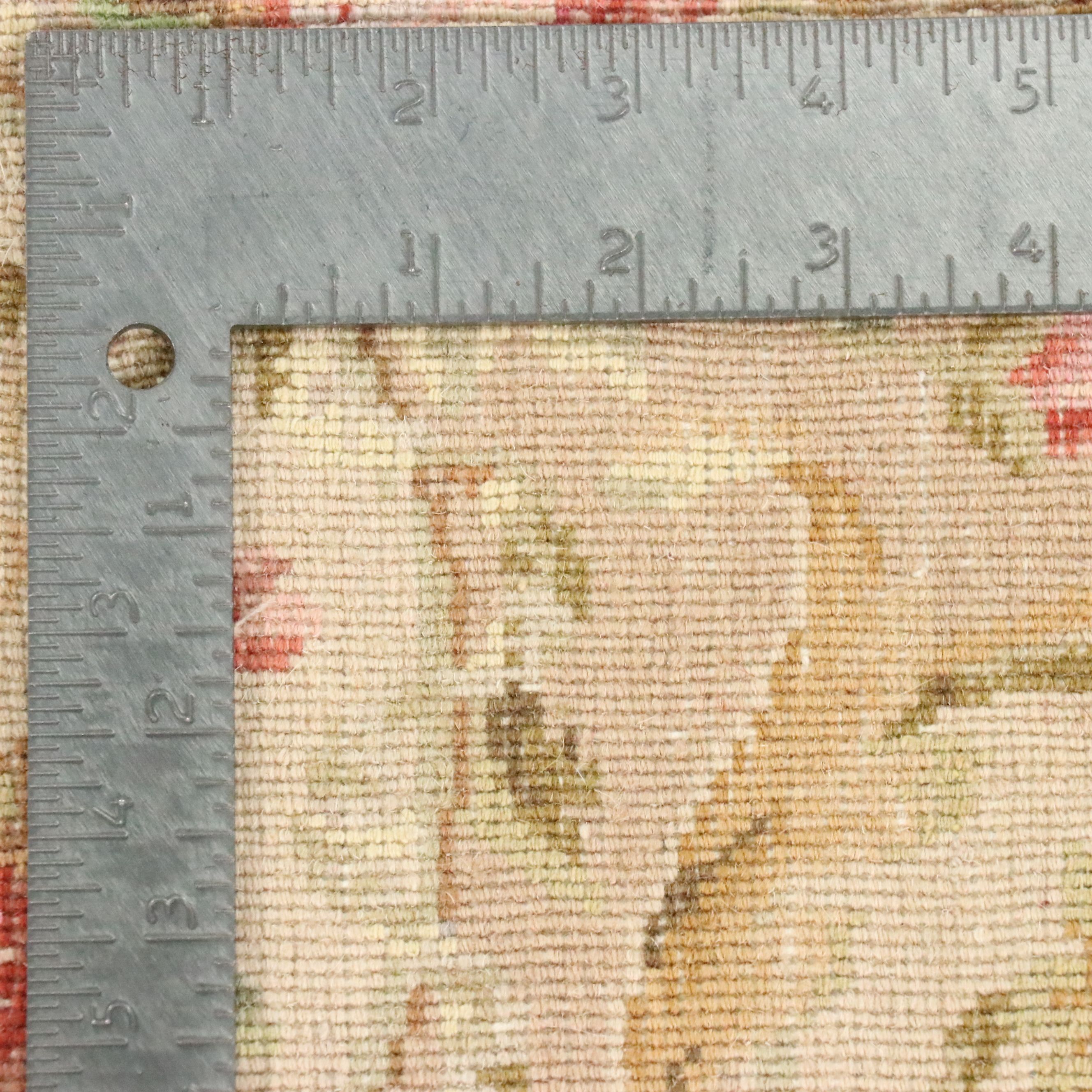 4' x 6'1 Hand-Knotted Sino-French Aubusson Area Rug