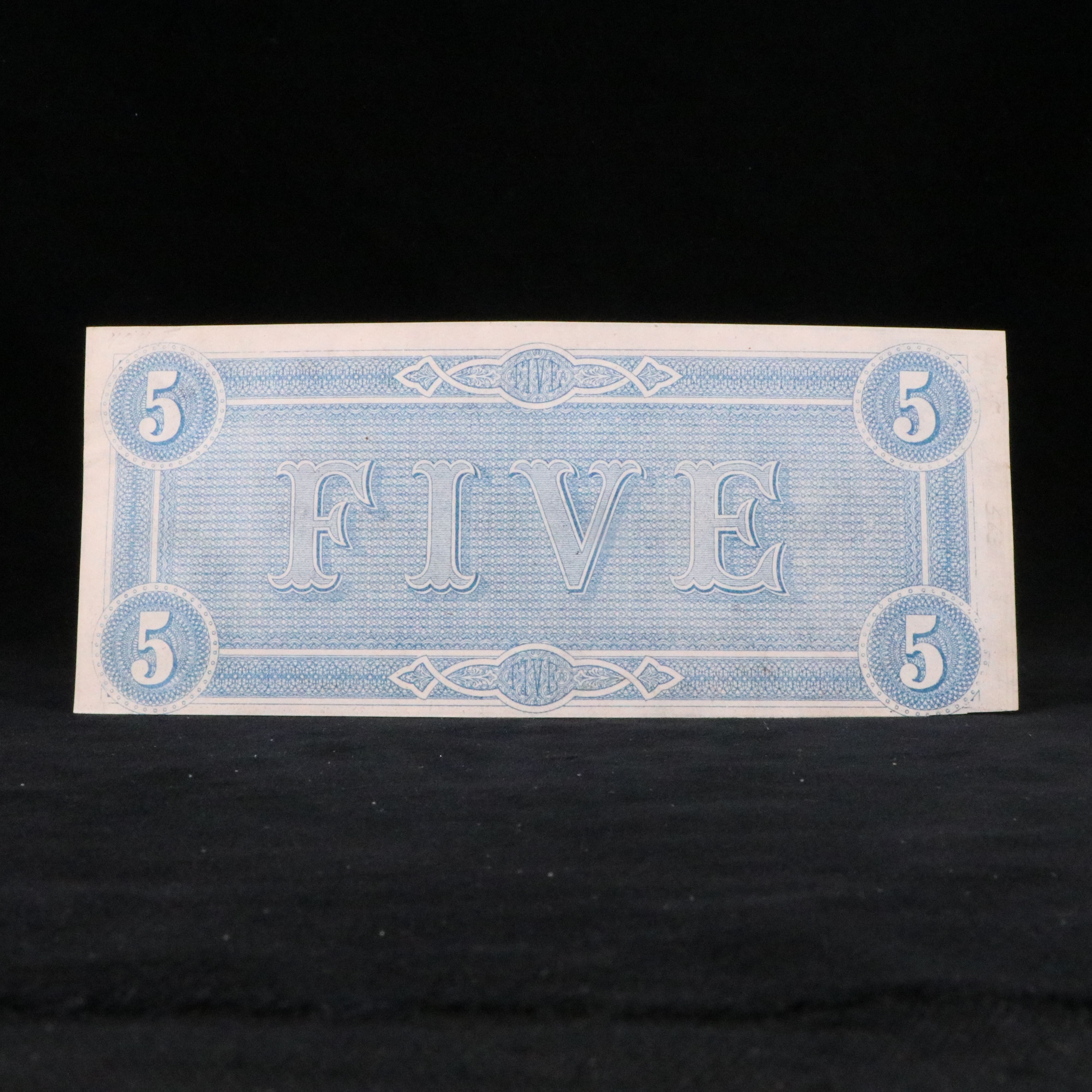 Two Confederate Banknotes and One Obsolete Banknote, 1860s