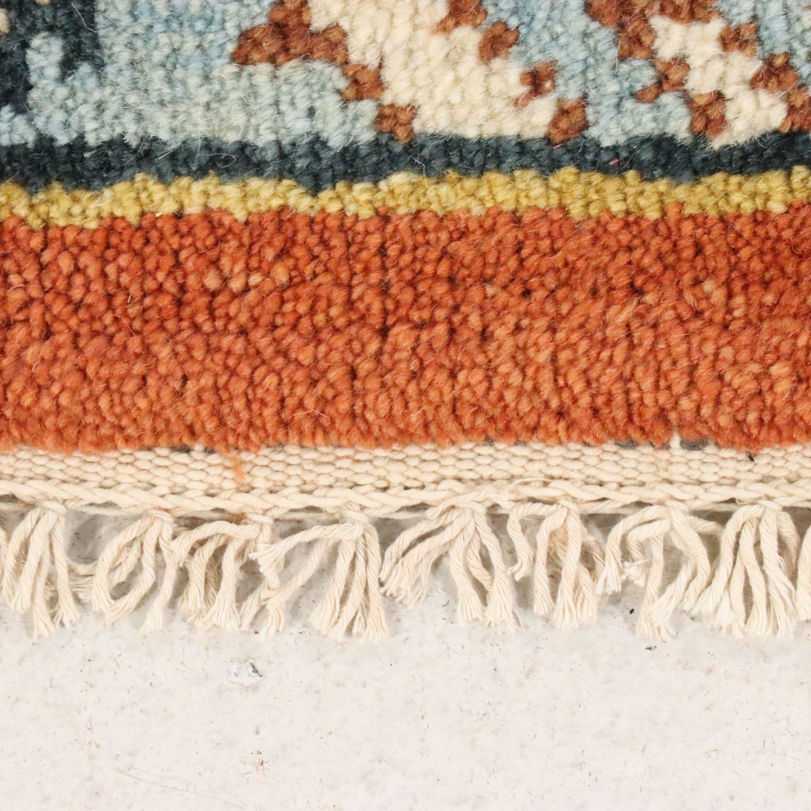 2'7 x 8'2 Hand-Knotted Indo-Persian Pictorial Carpet Runner