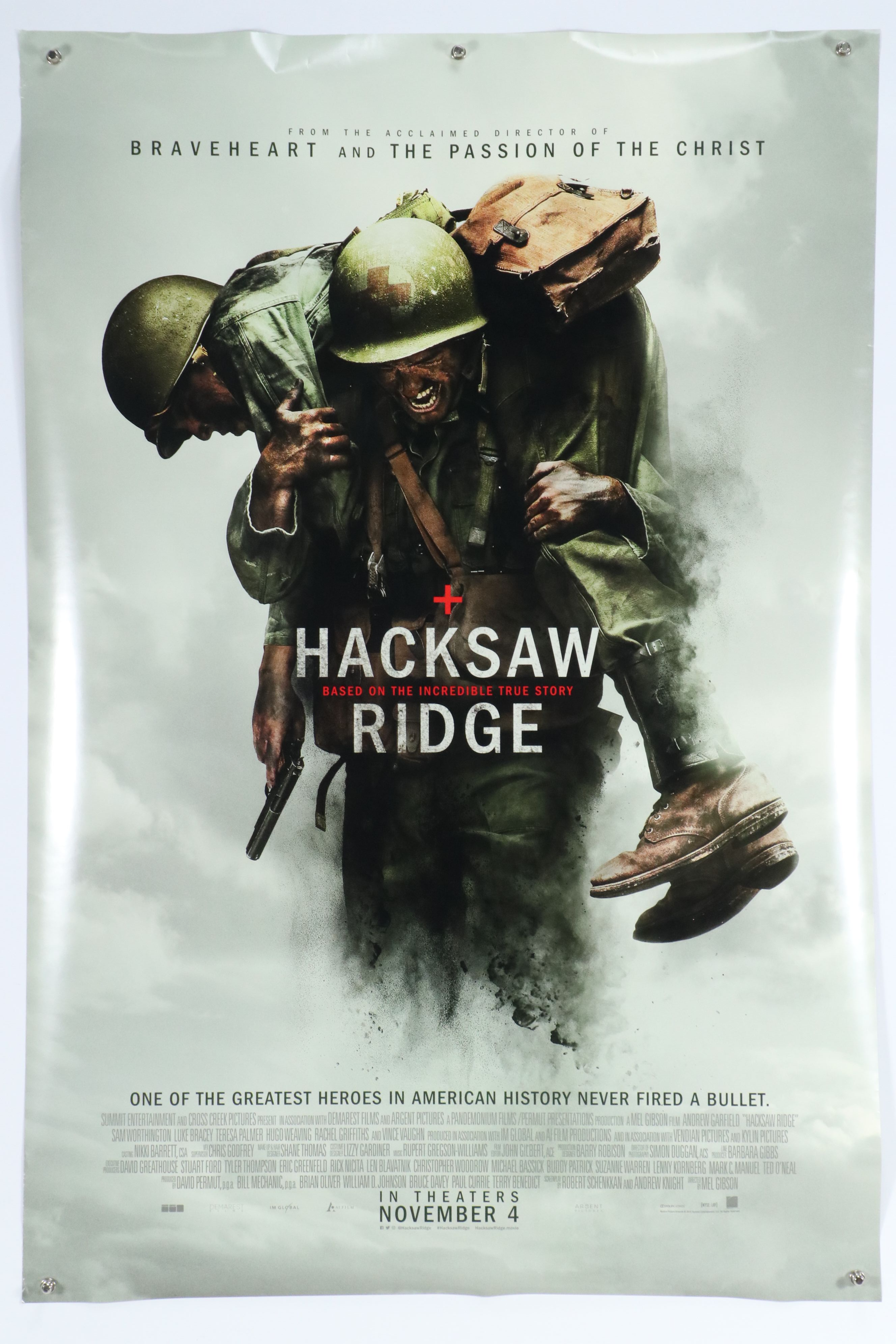 Theatrical Release Offset Lithograph Posters Including "Hacksaw Ridge"