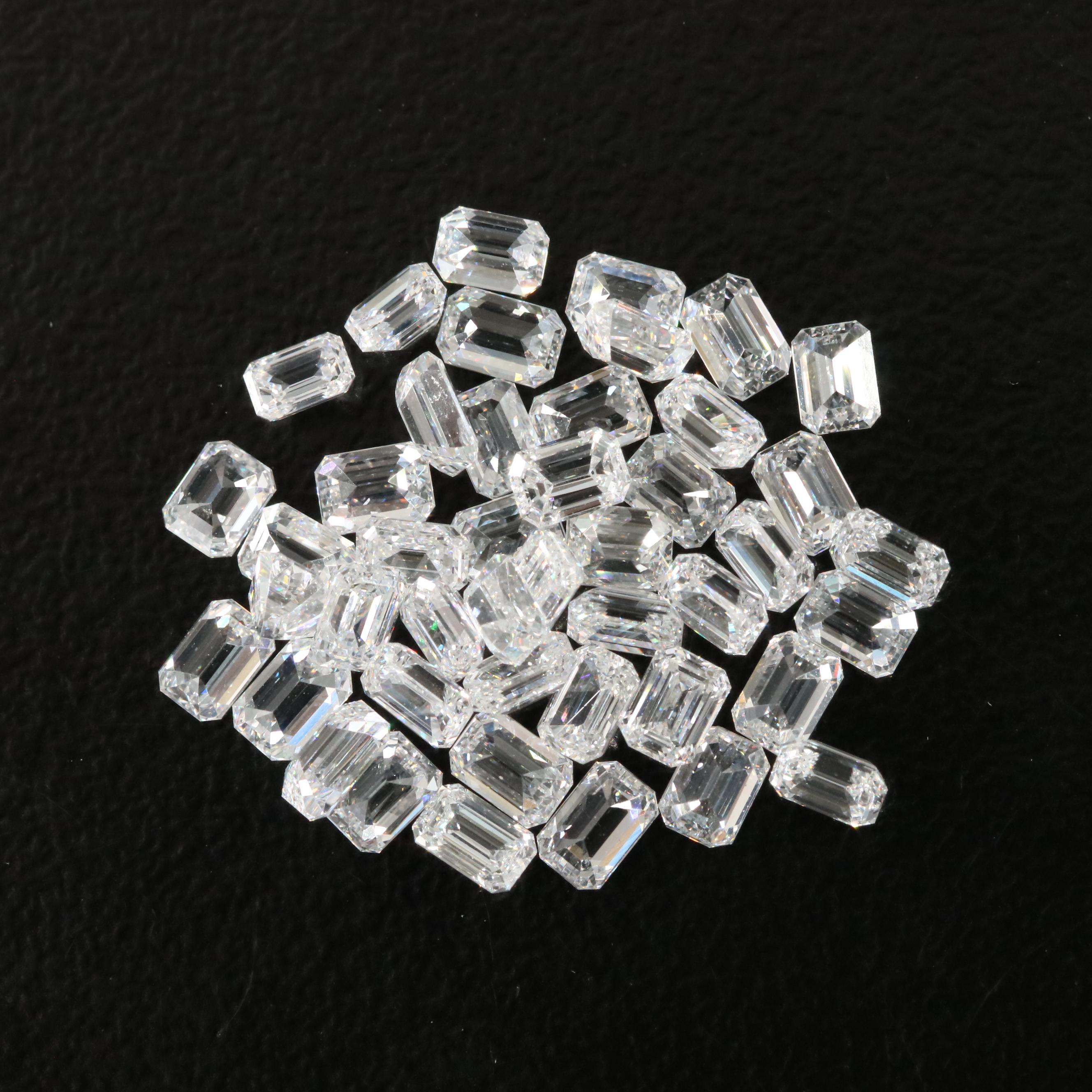 Loose 4.05 CTW Lab Grown Diamonds