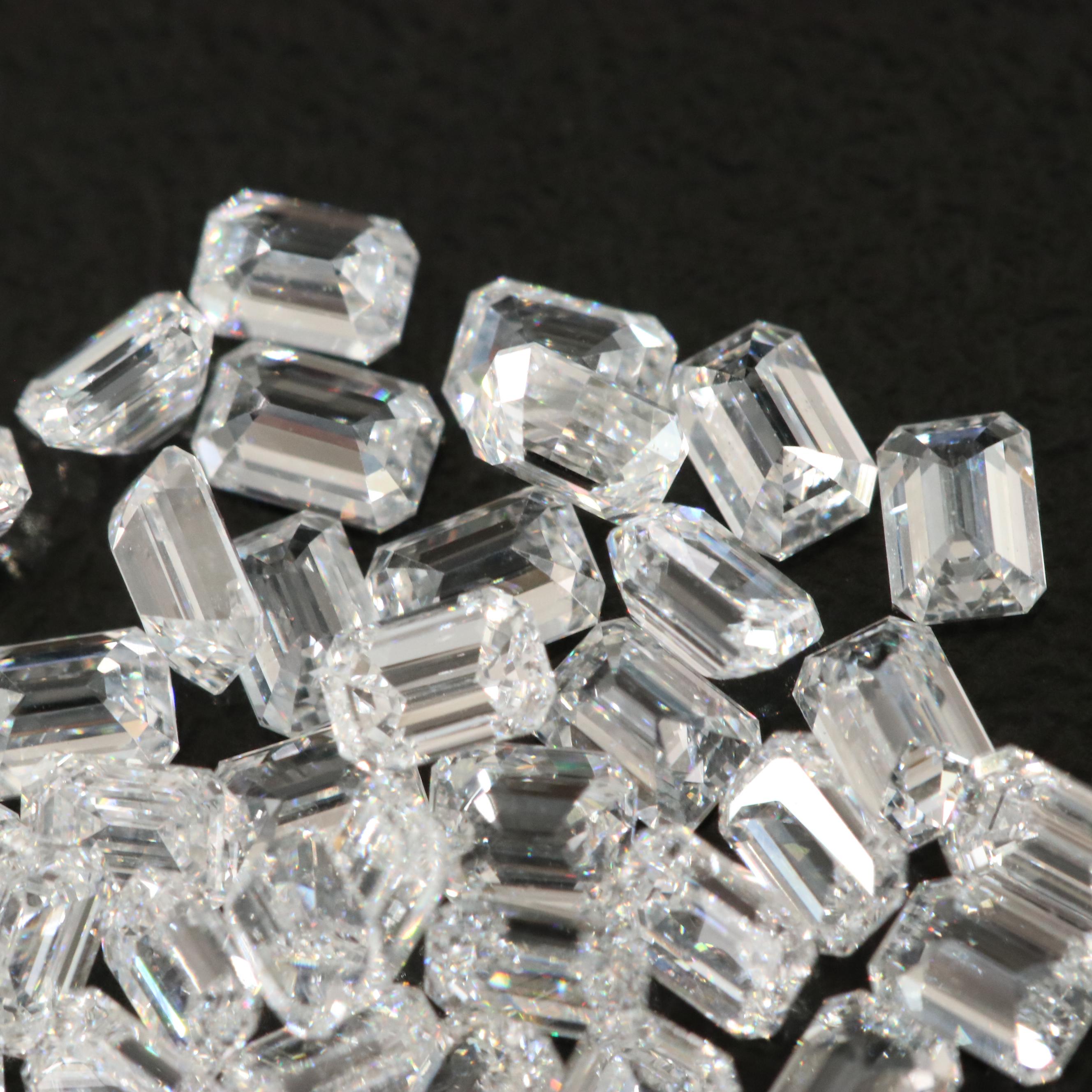 Loose 4.05 CTW Lab Grown Diamonds