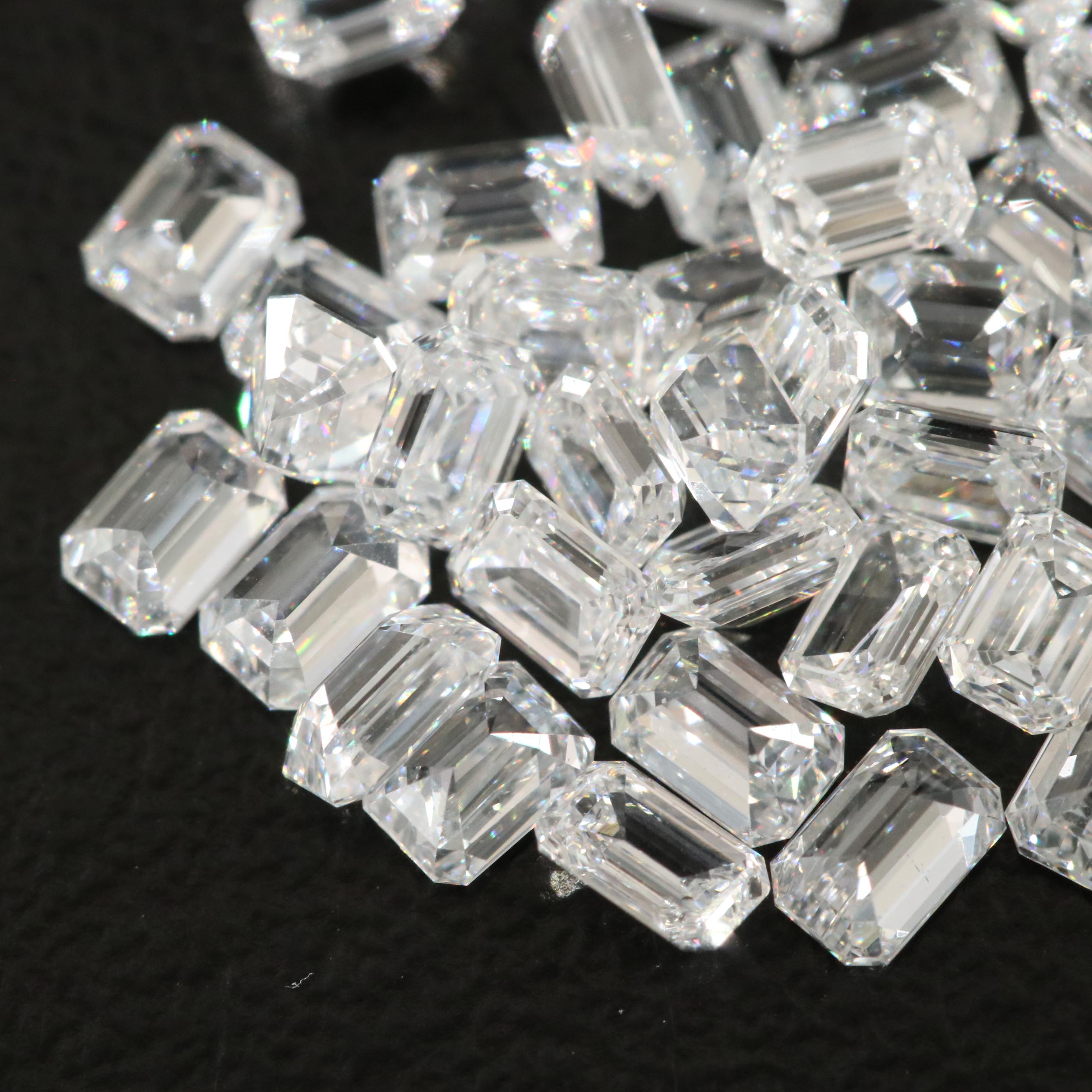 Loose 4.05 CTW Lab Grown Diamonds