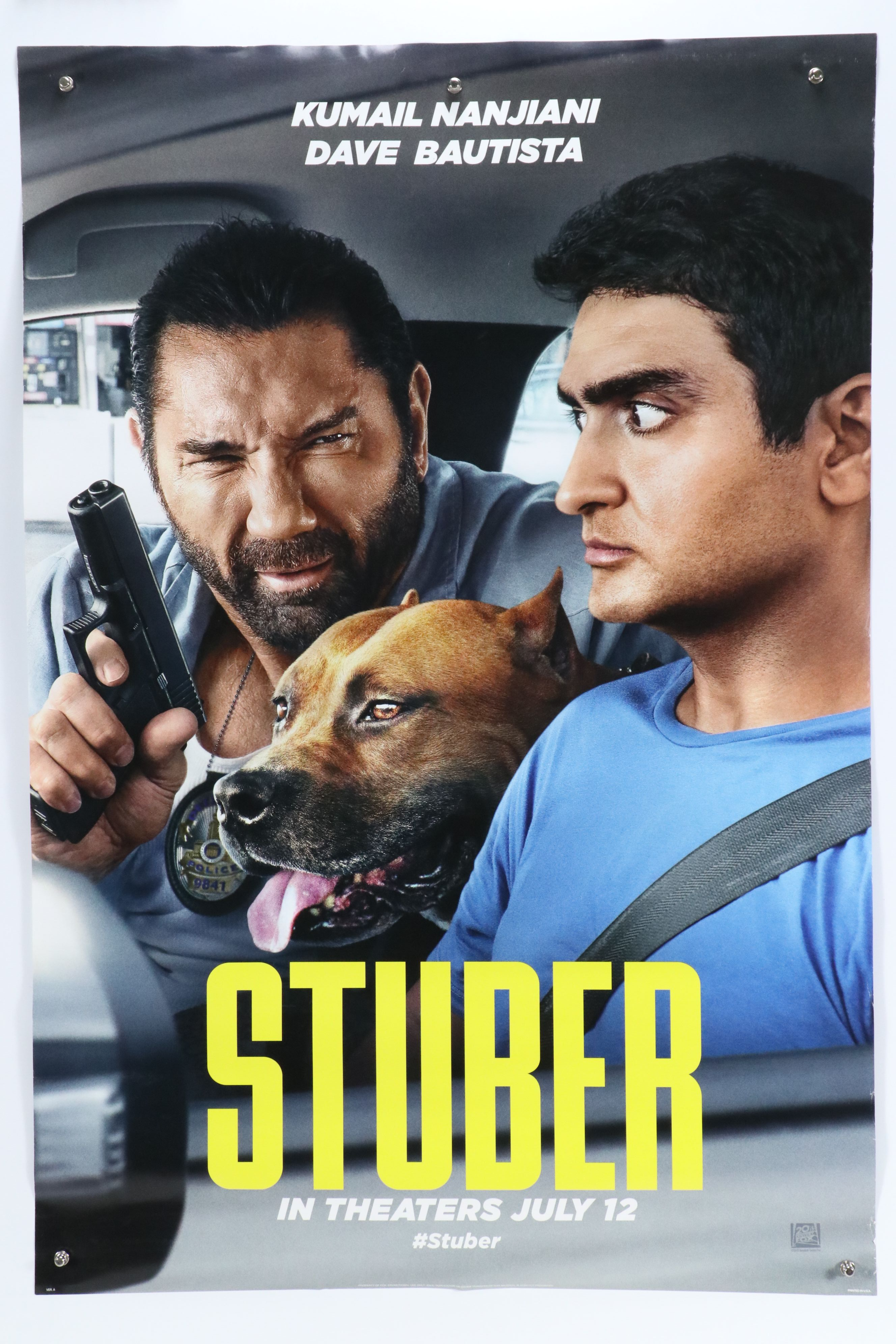 "Stuber," "Mile 22," and Other Theatrical Movie Release Posters