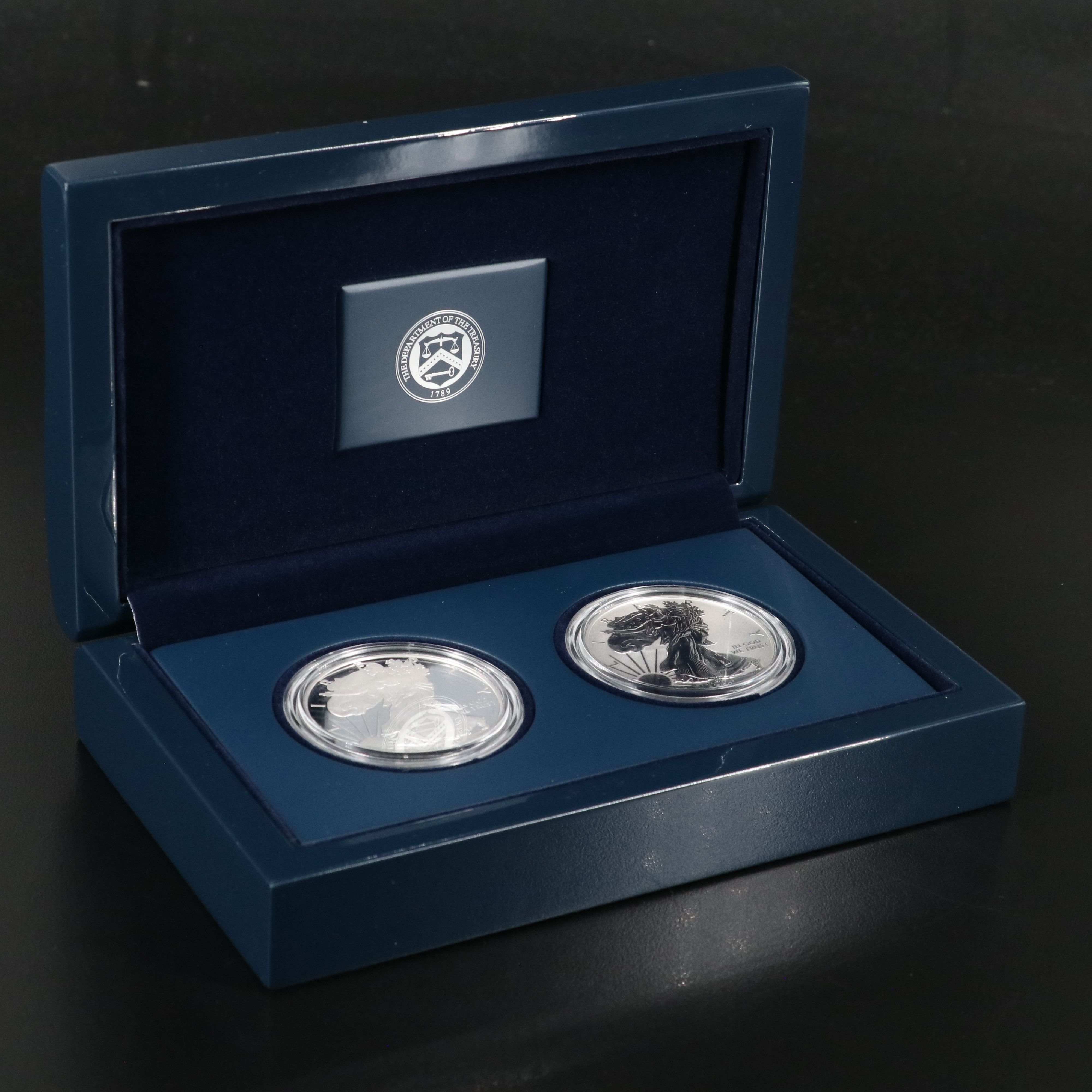 2012 American Eagle San Francisco Two-Coin Silver Silver Proof Set