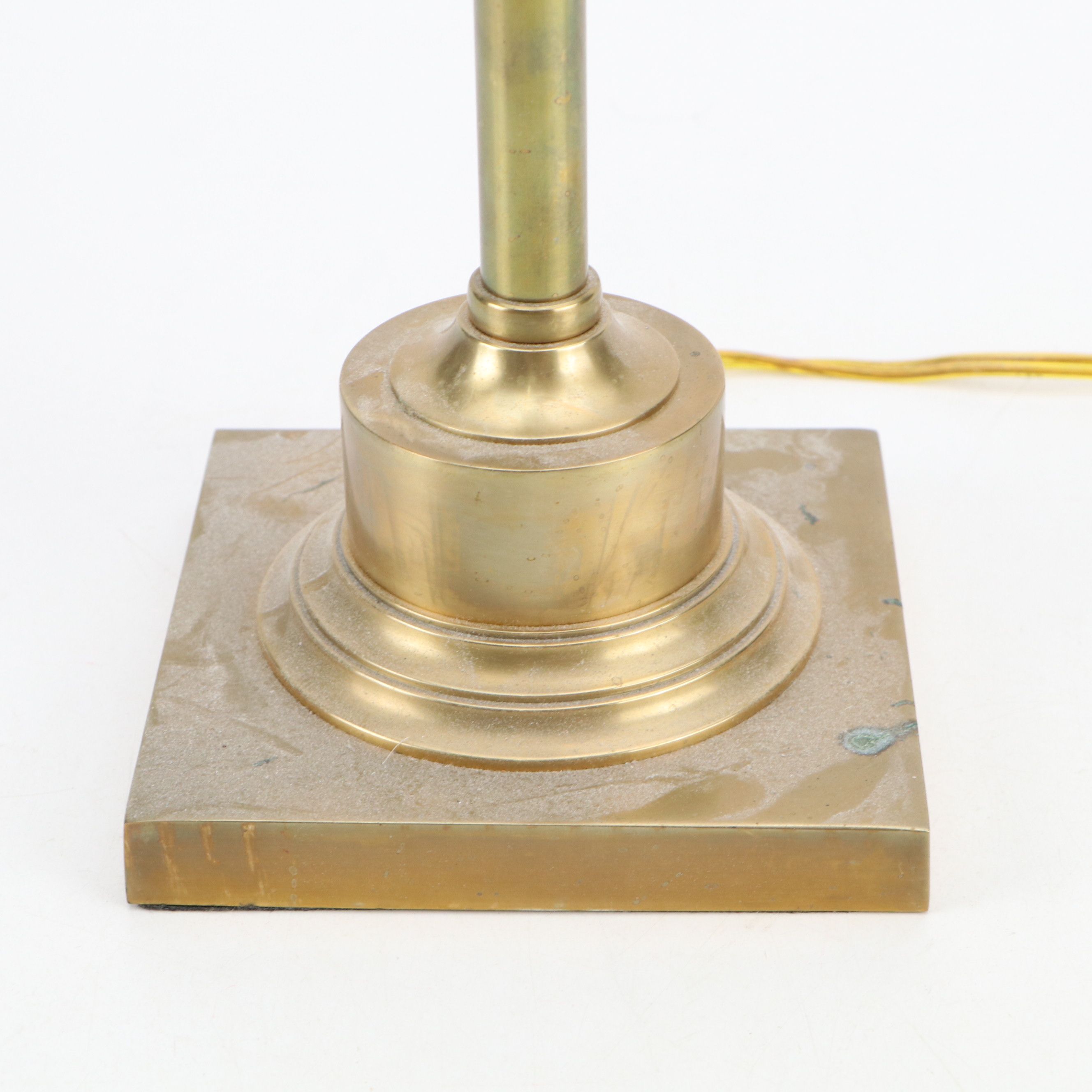 Brass Finish Swing Arm Desk Lamp, 2005