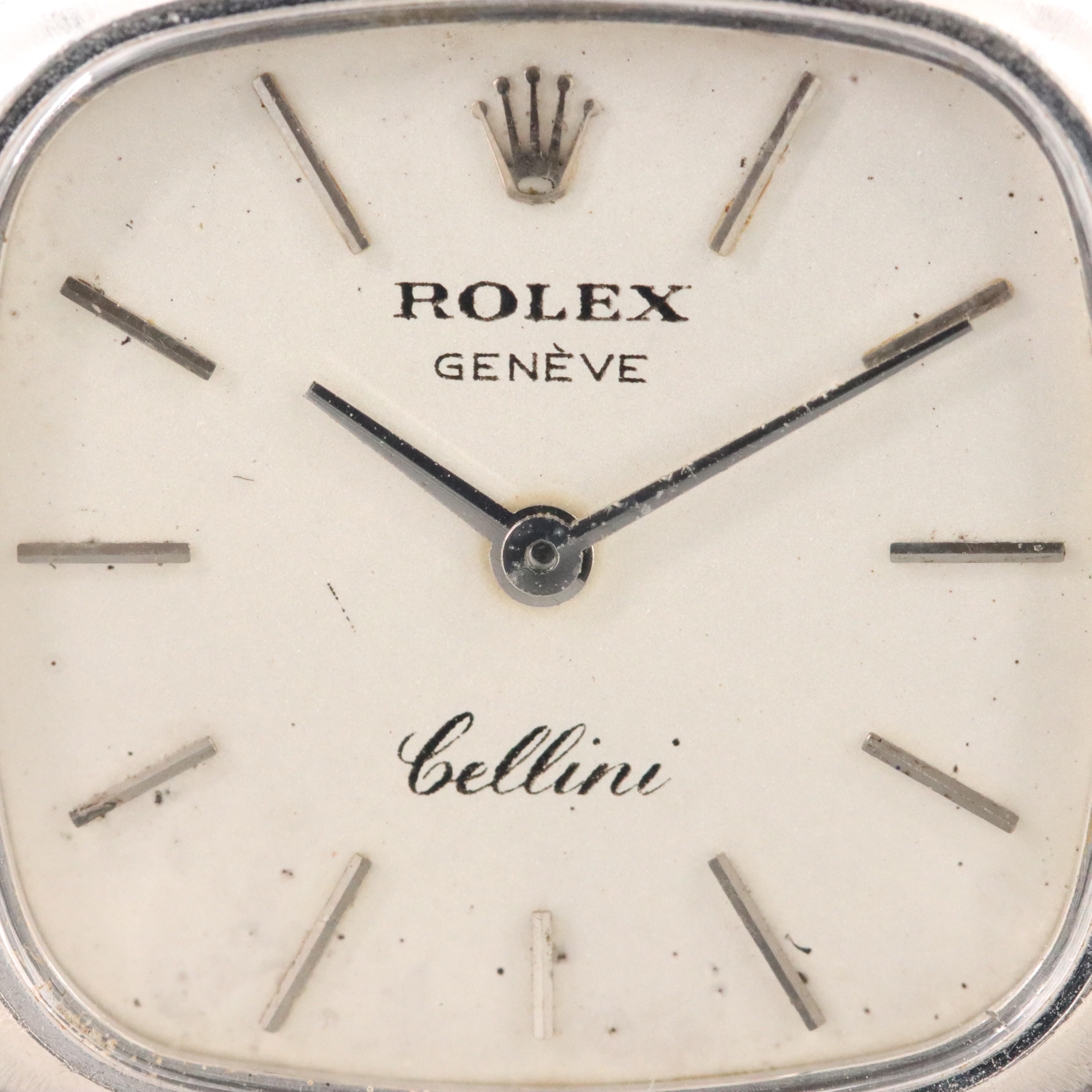 Vintage Rolex Cellini 18K White Gold 26mm Manual-Wind Watch ref. 3825 c.1970