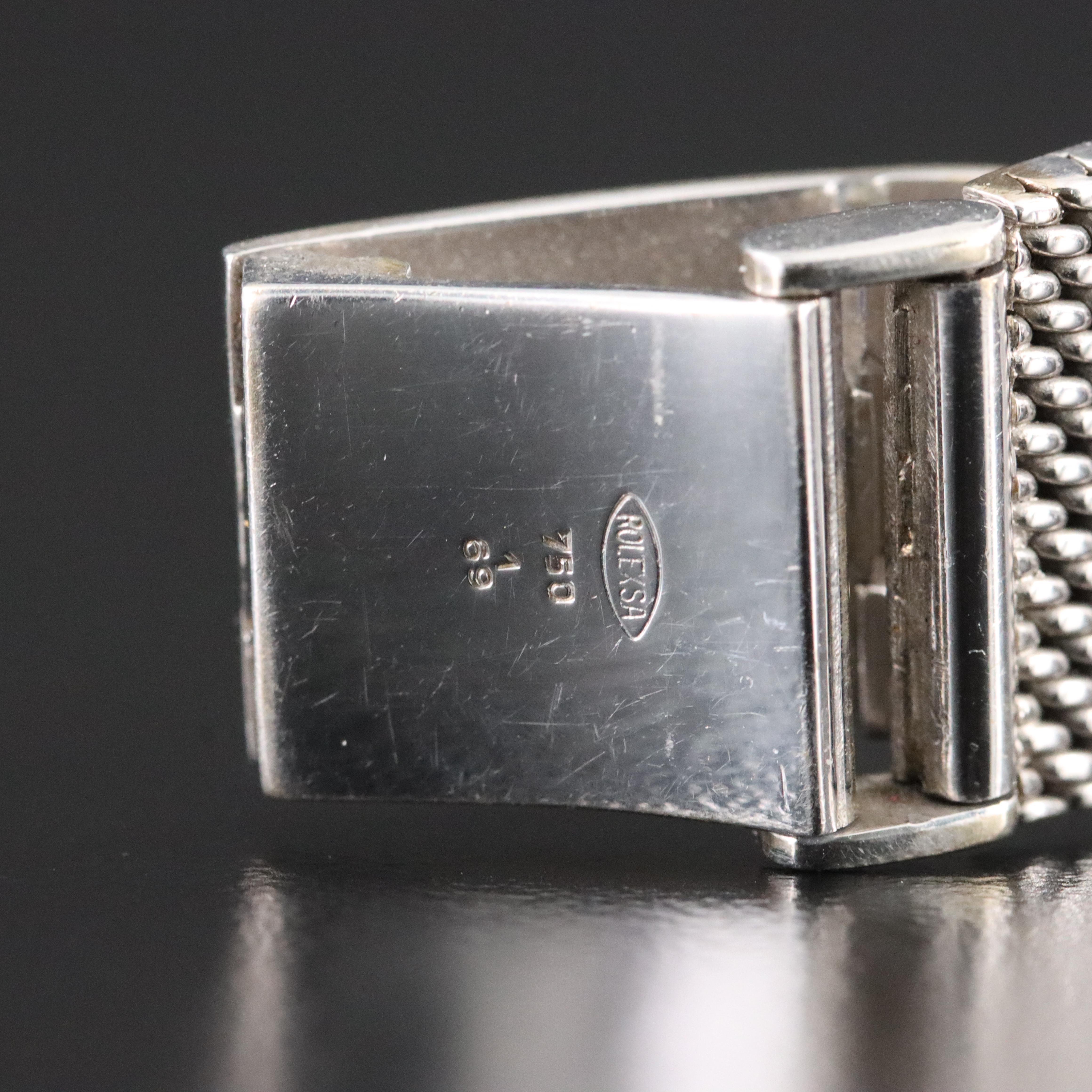 Vintage Rolex Cellini 18K White Gold 26mm Manual-Wind Watch ref. 3825 c.1970