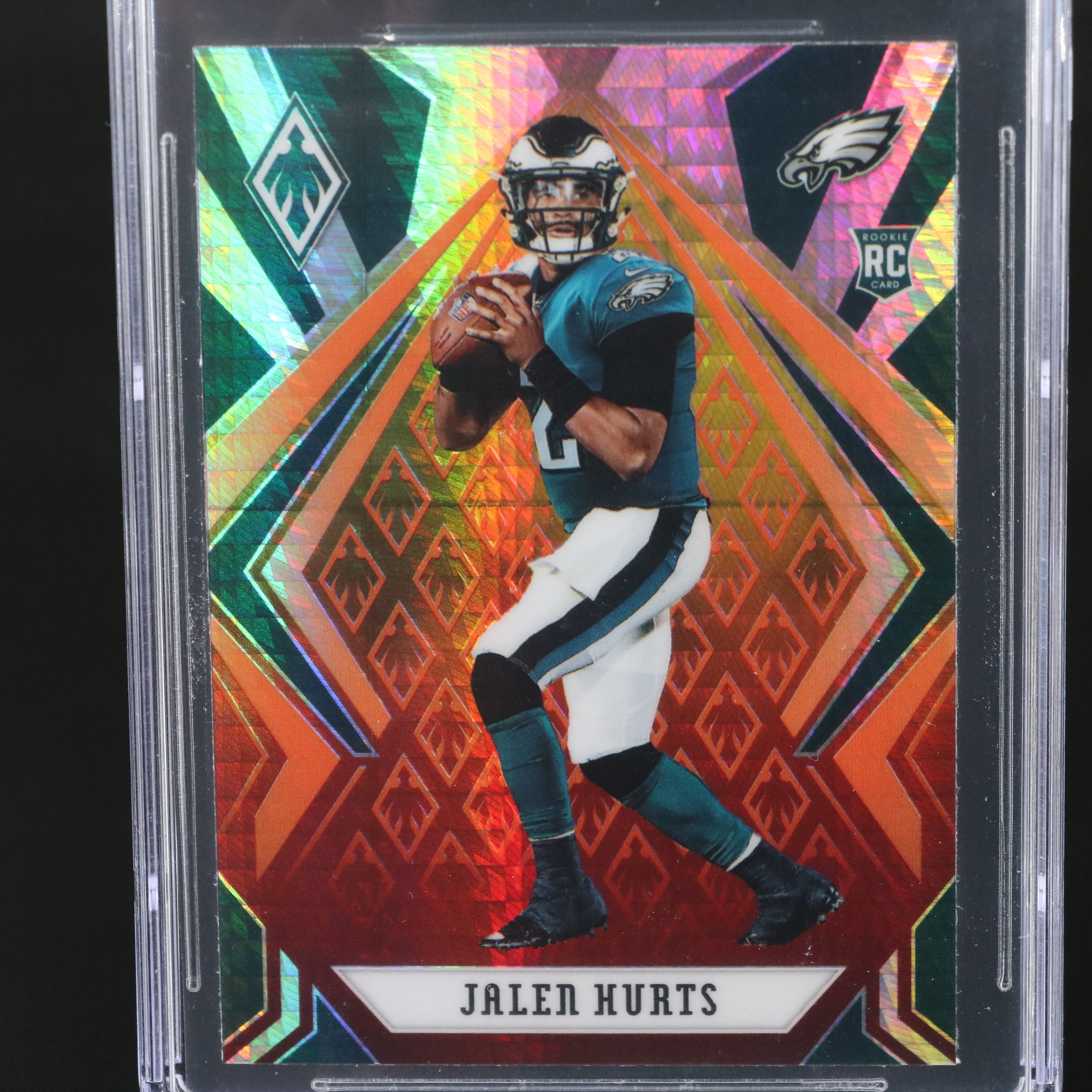 2020 Phoenix Jalen Hurts Fanatics Exclusive Set Rookie Card Graded CSG 10