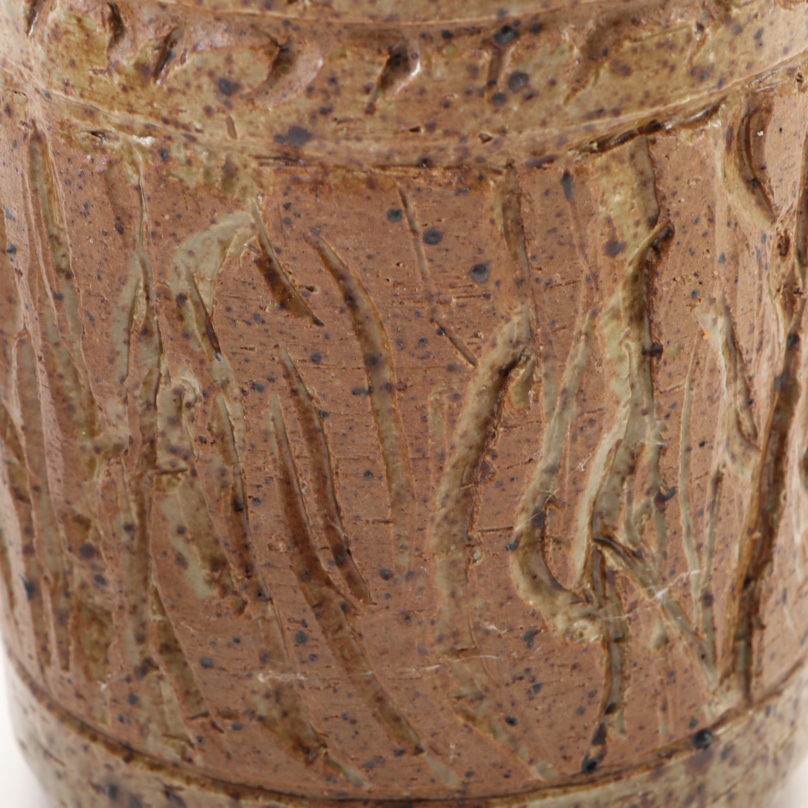 Handmade Stoneware Vessels and Earthenware Crock