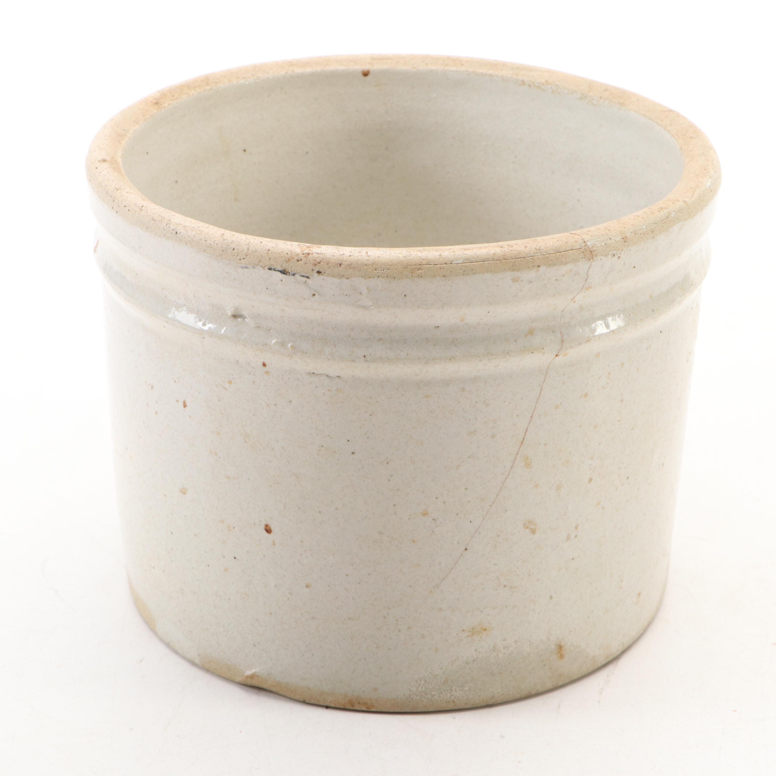 Handmade Stoneware Vessels and Earthenware Crock
