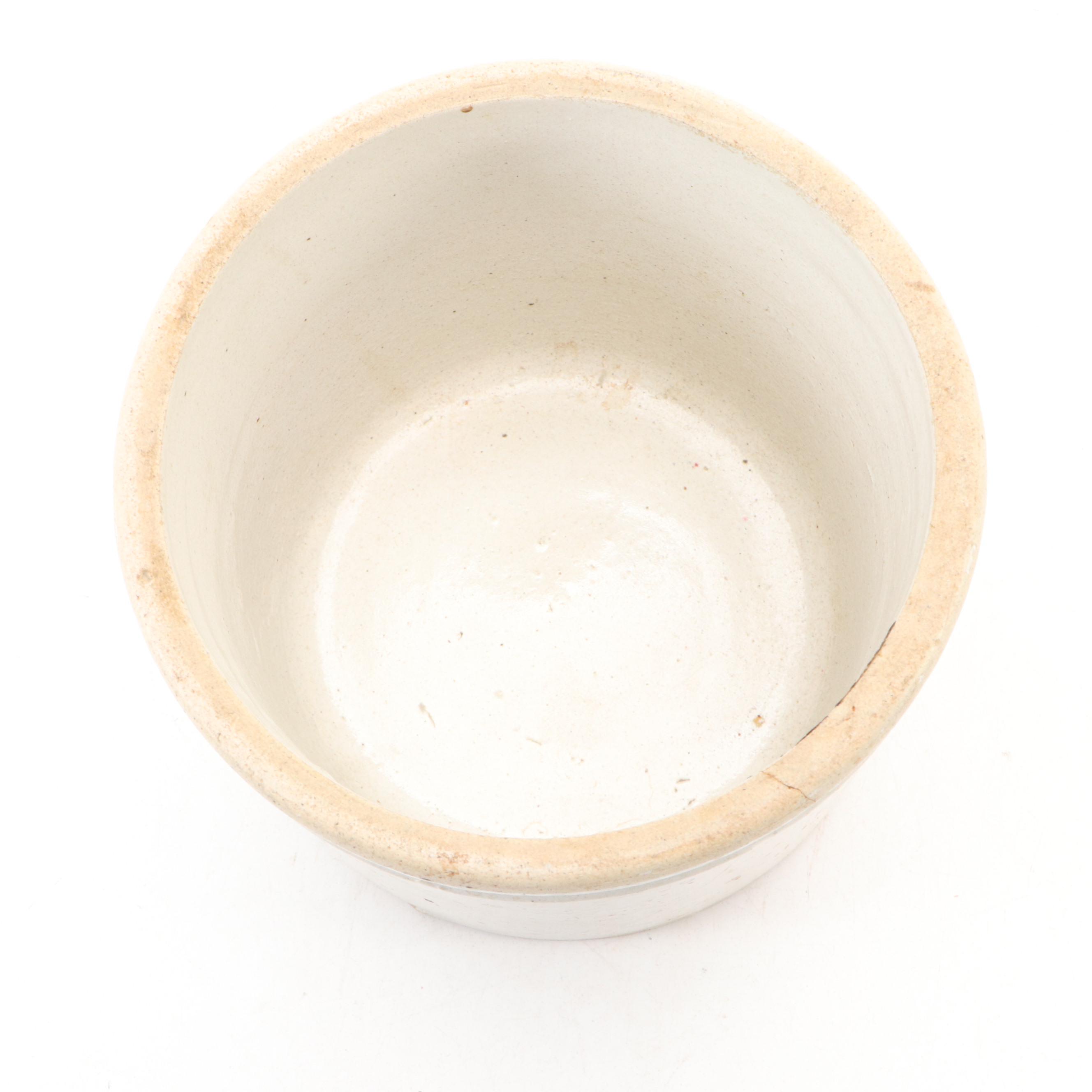 Handmade Stoneware Vessels and Earthenware Crock