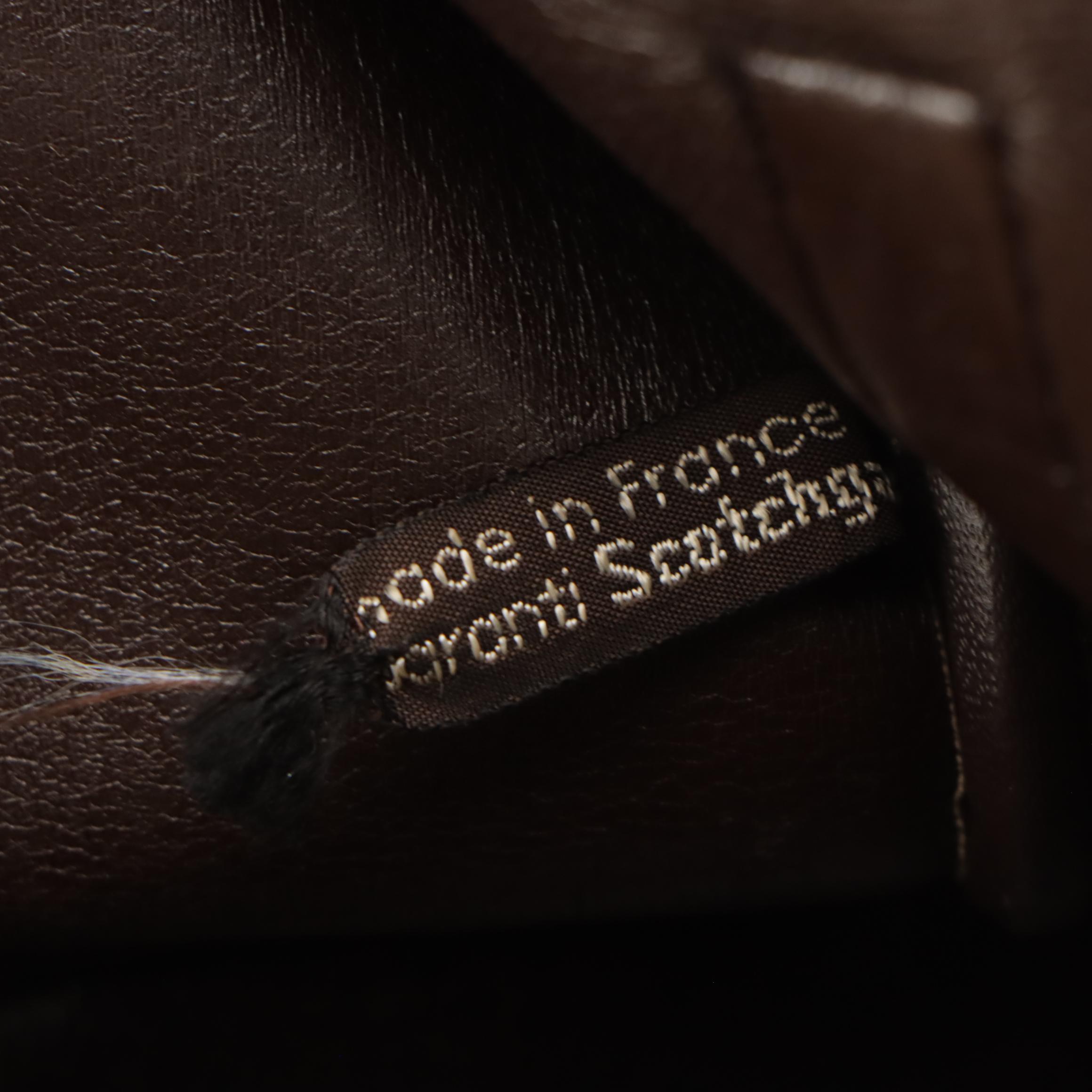 Christian Dior Bagages Boston Bag in Brown Trotter Monogram Canvas