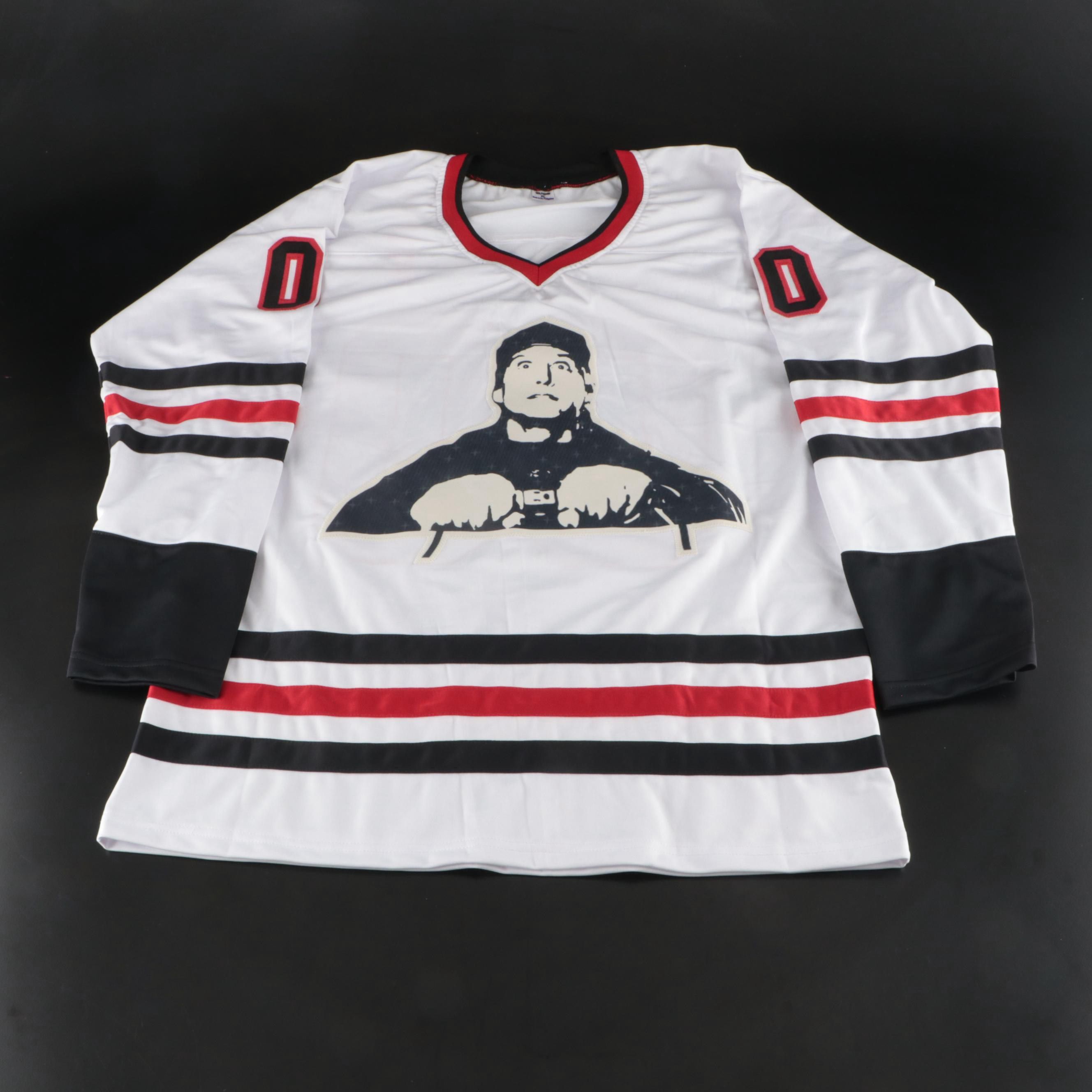 Chevy Chase Signed "Christmas Vacation: Clark Griswold" Hockey Jersey, JSA