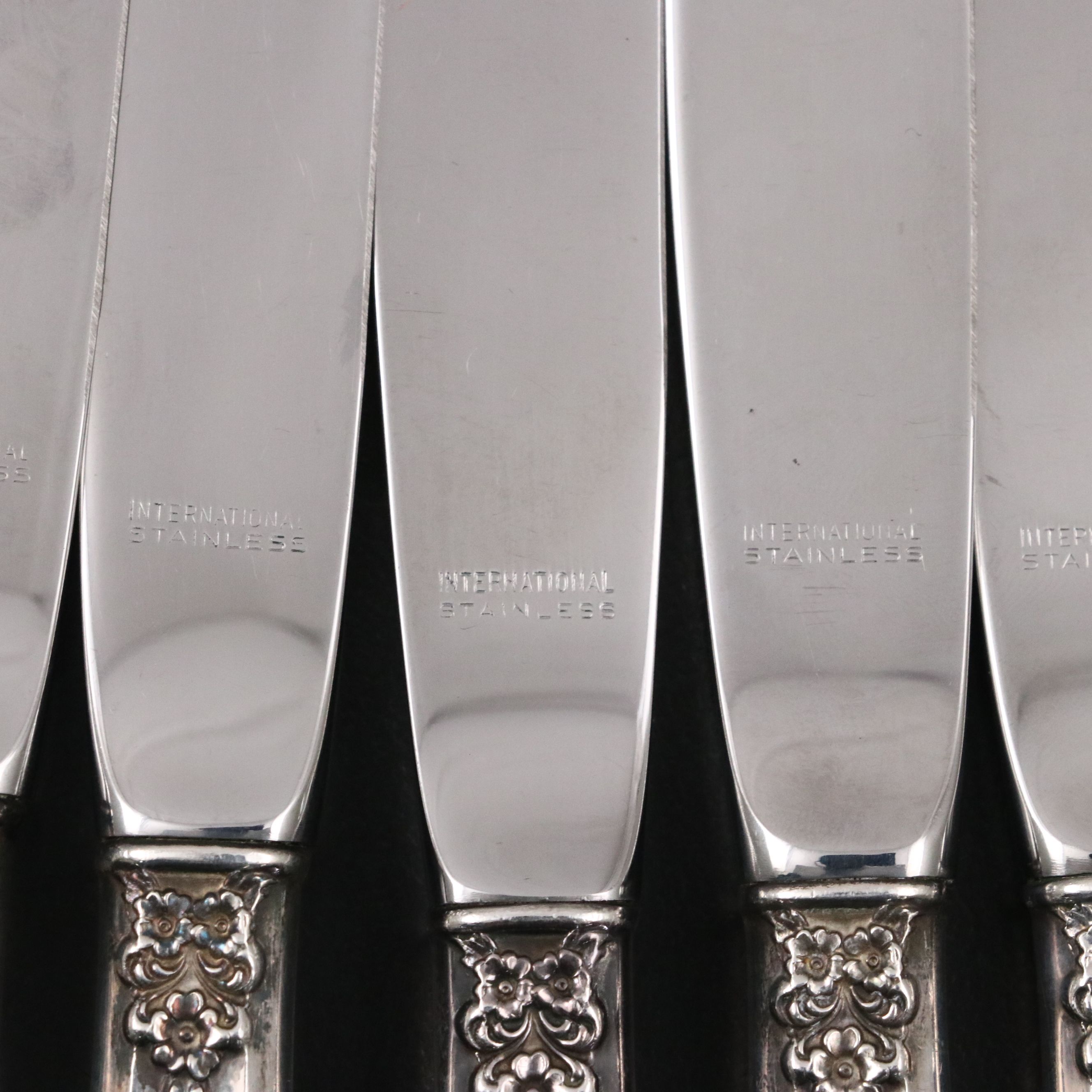 International Silver "Prelude" Sterling Flatware with Storage Chest