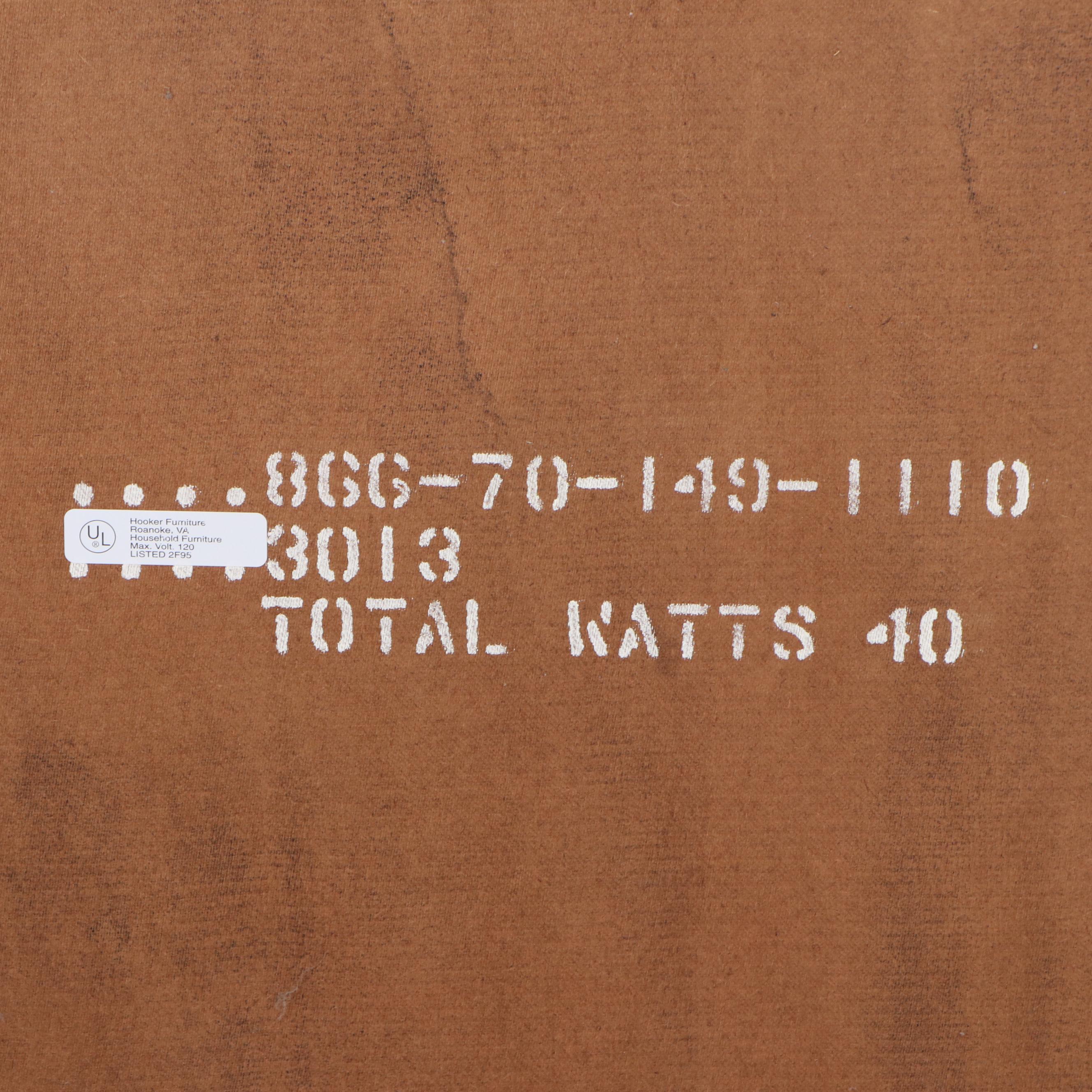 Hooker Furniture Georgian Style Mahogany Cabinet Bookcases