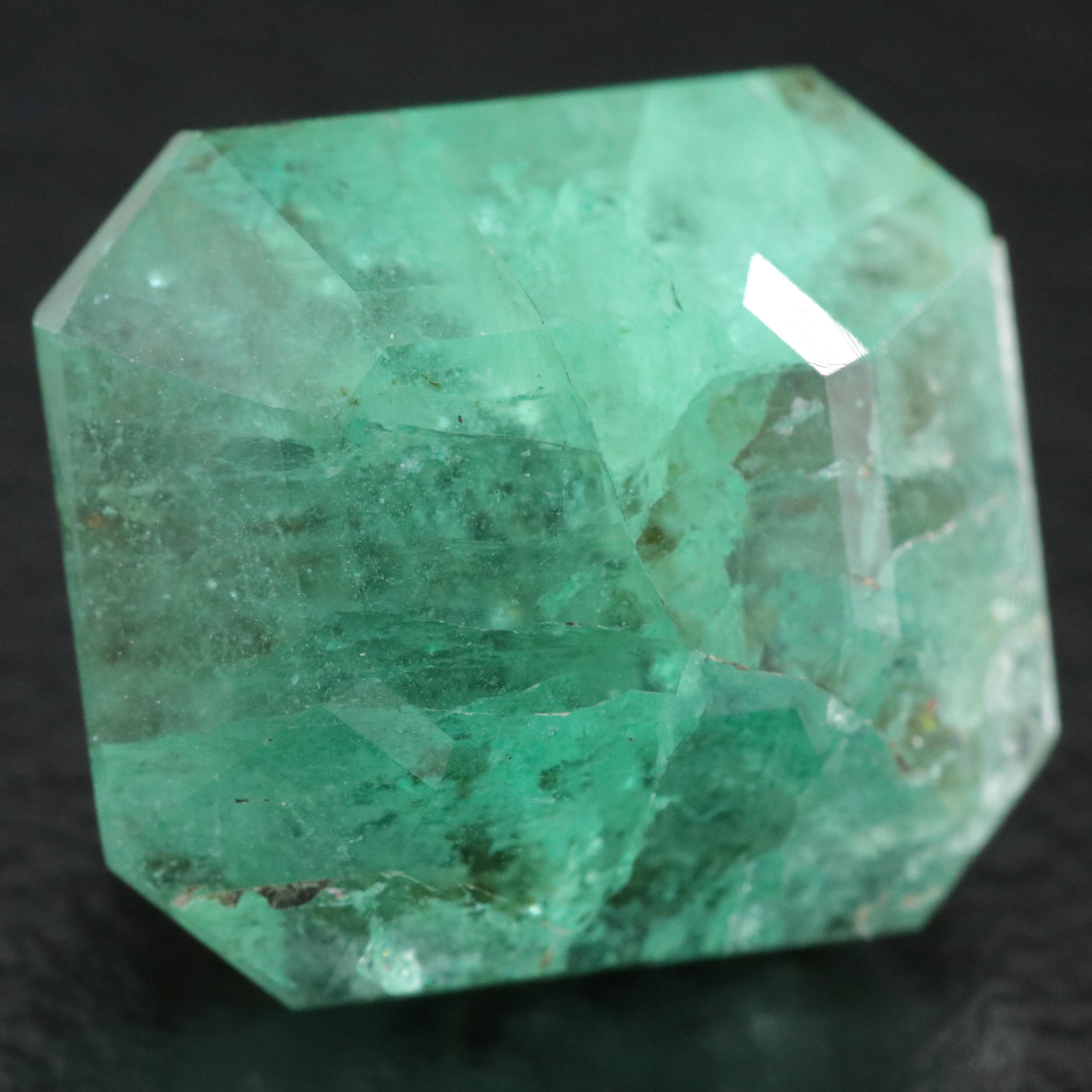 Loose 9.91 CT Emerald