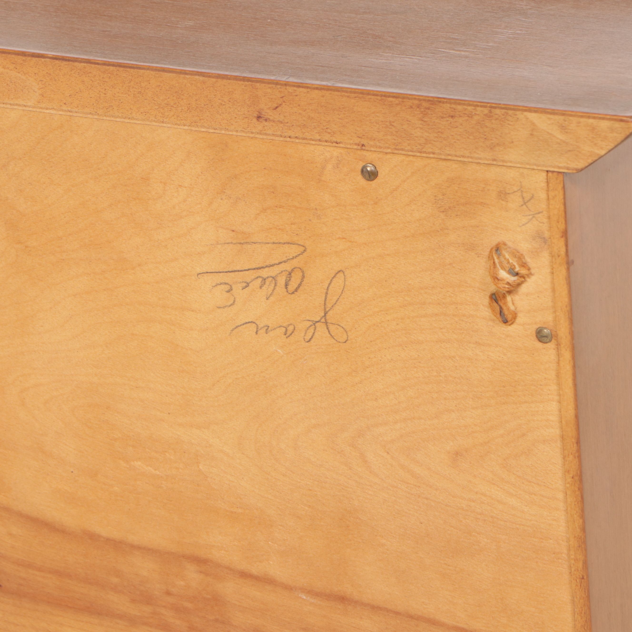 Birchcraft by Baumritter Mid Century Modern Birch Server