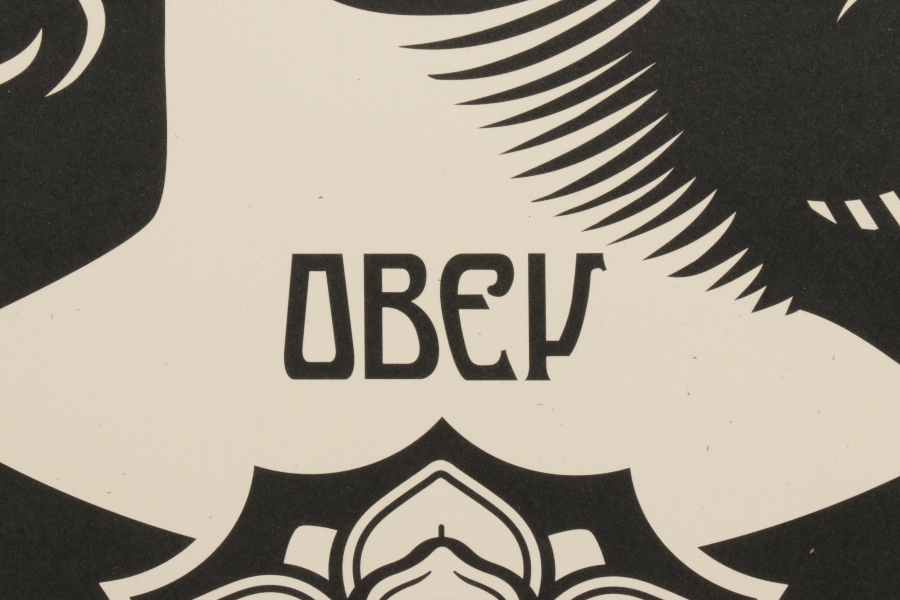 Shepard Fairey "Make Art, Not War" Offset Lithograph, 2025