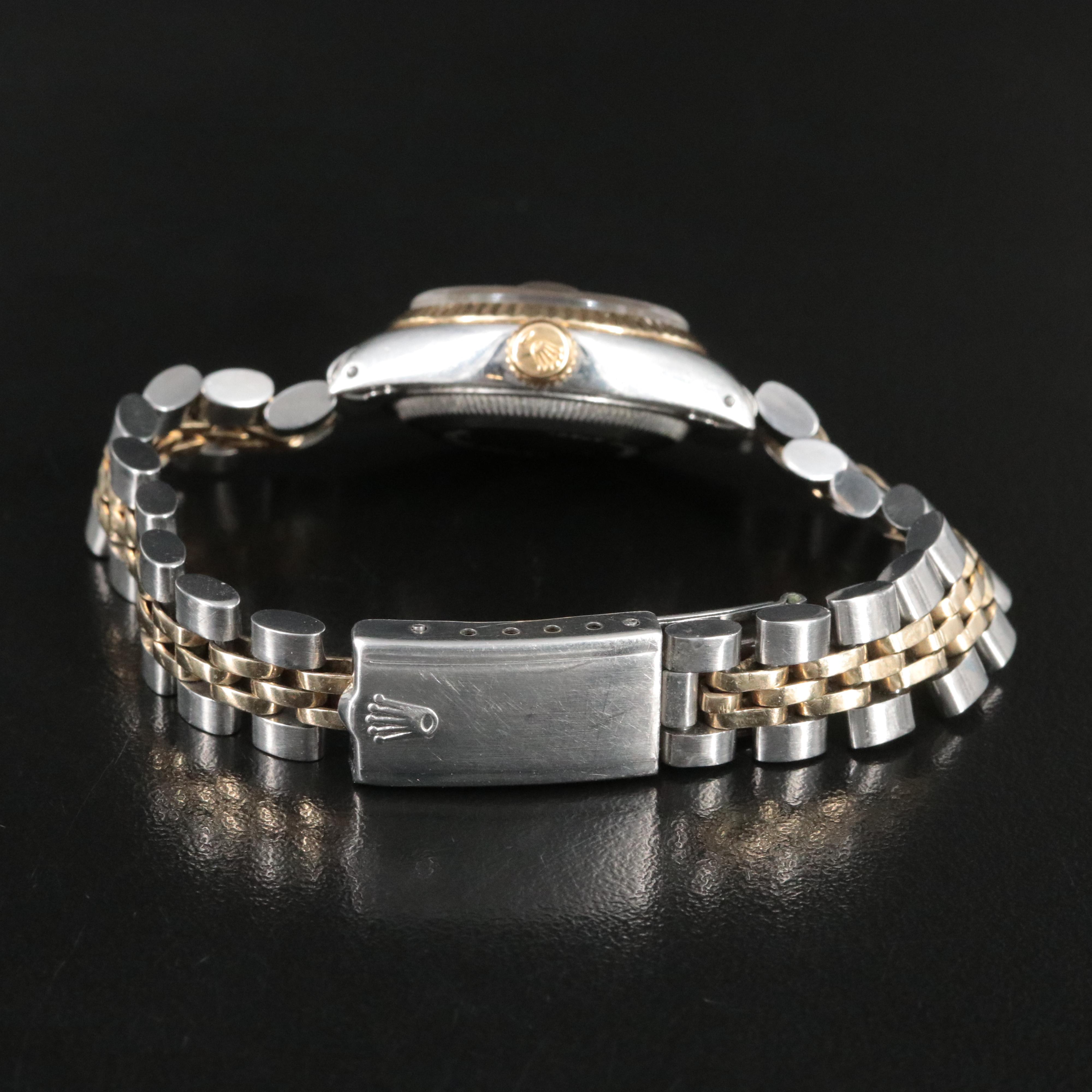 1977 Rolex Datejust Ref. 6917 14K and Stainless Steel Watch