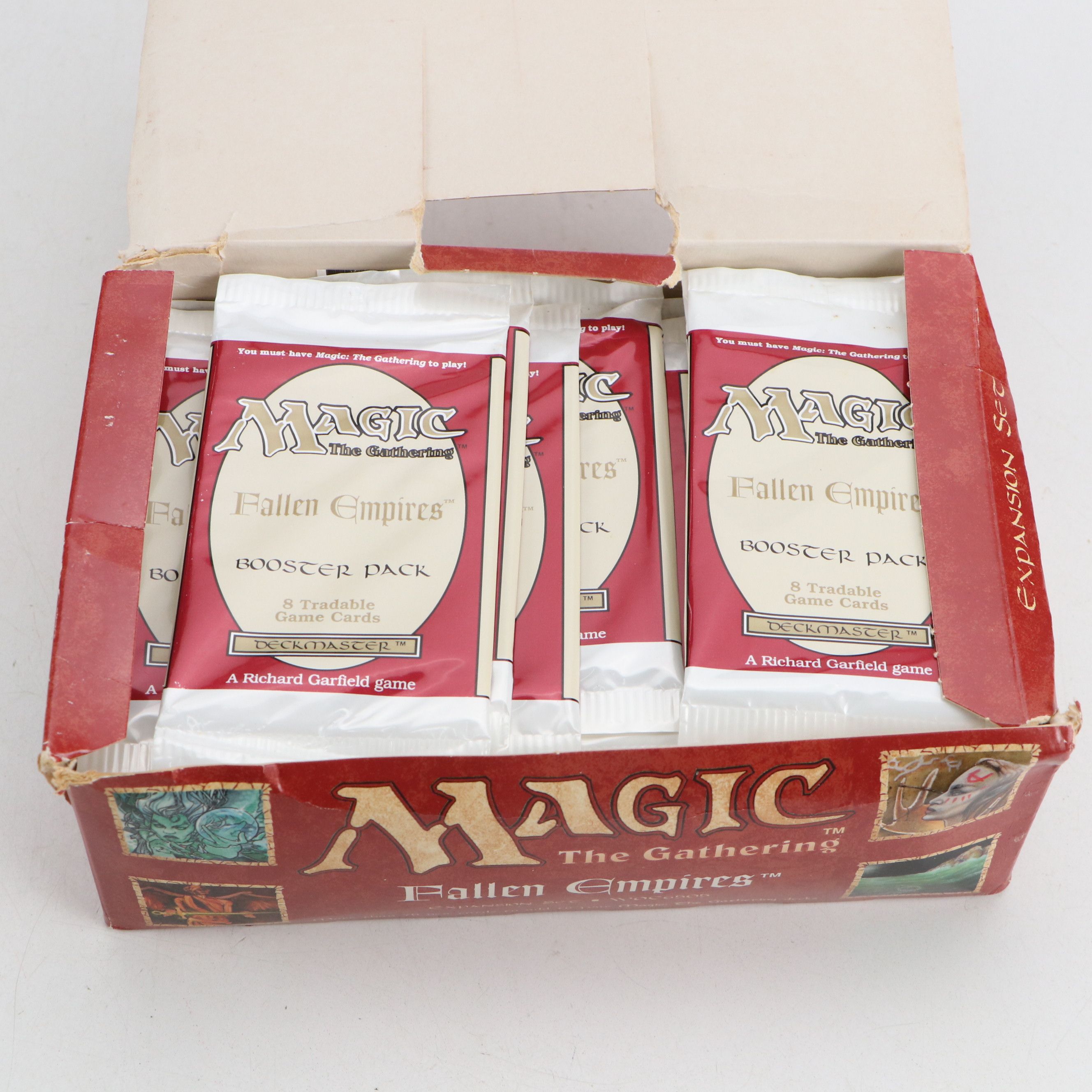 Magic: The Gathering Fallen Empires Sealed Trading Card Packs with Original Box